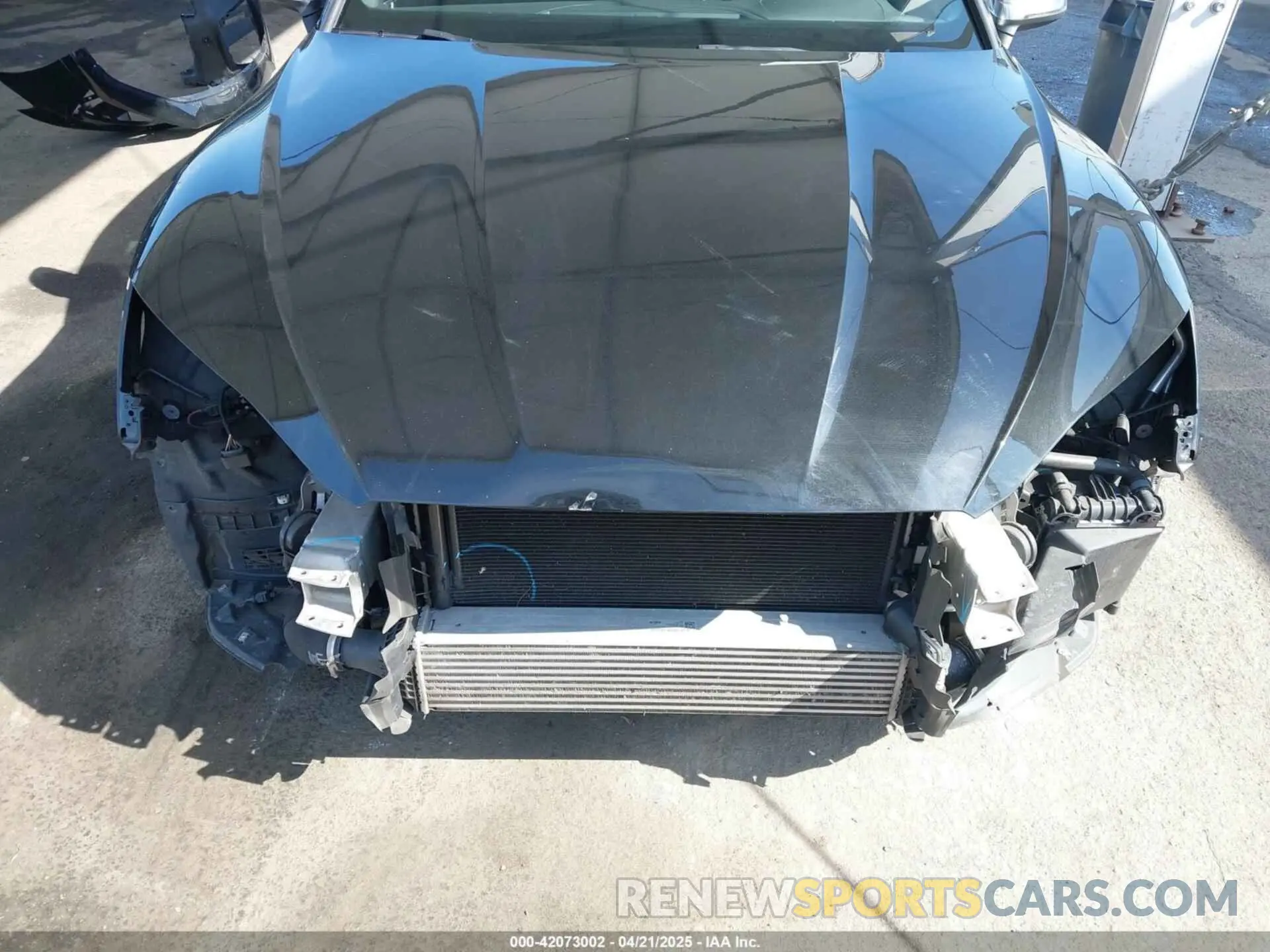 6 fotografías del automóvil dañado WAUB4CF50KA090648 AUDI S5 2019