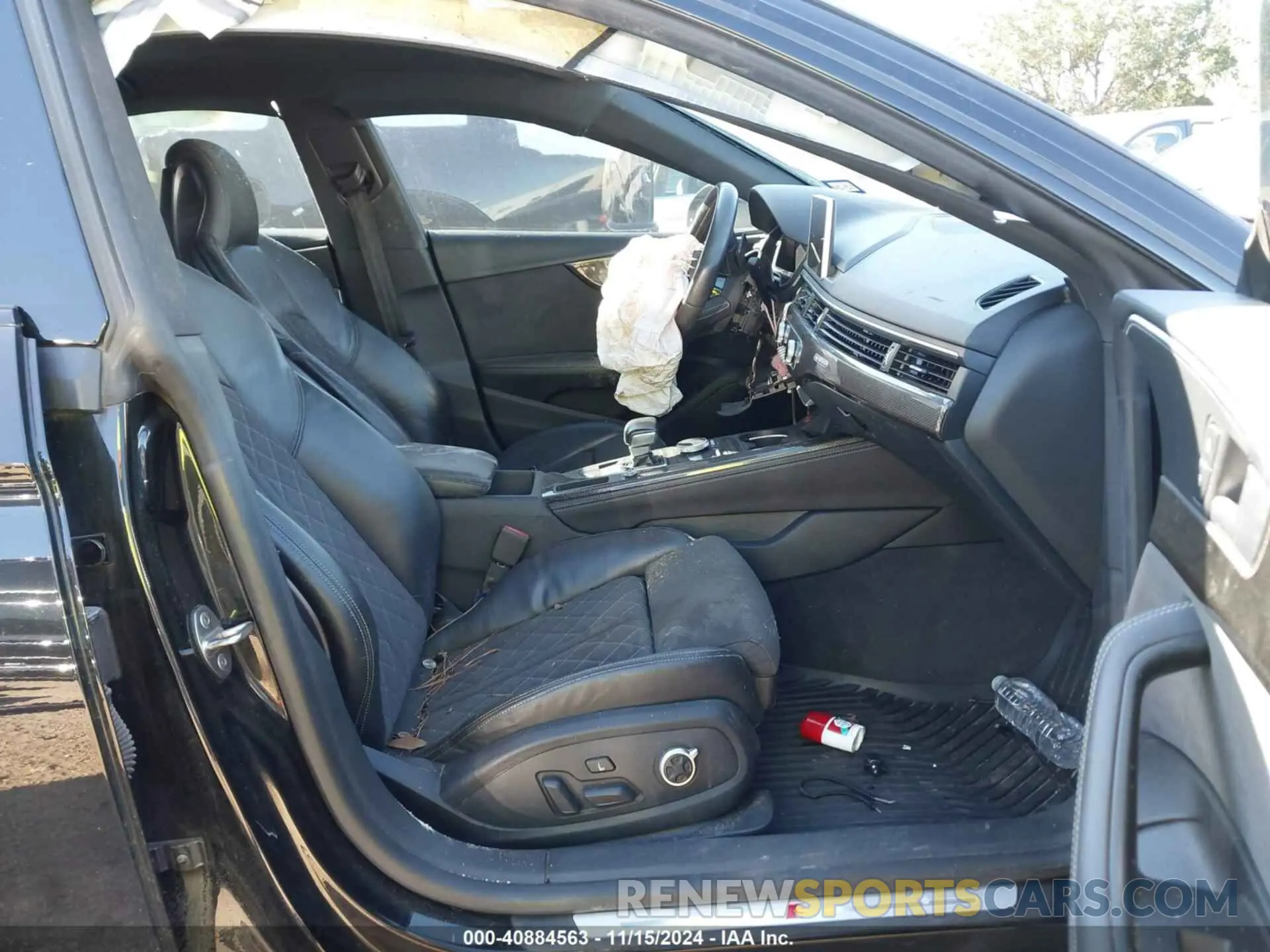 5 fotografías del automóvil dañado WAUB4CF50KA095302 AUDI S5 2019