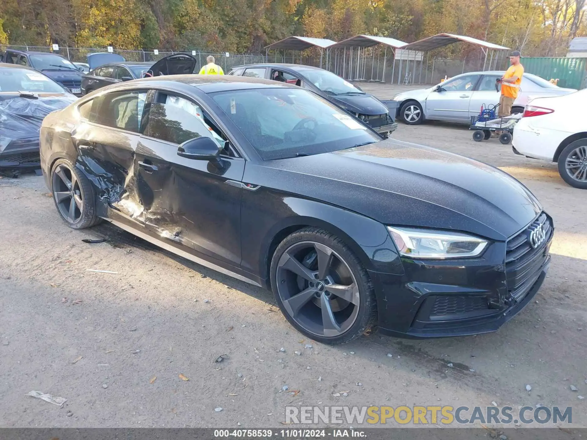 1 fotografías del automóvil dañado WAUB4CF54KA052517 AUDI S5 2019