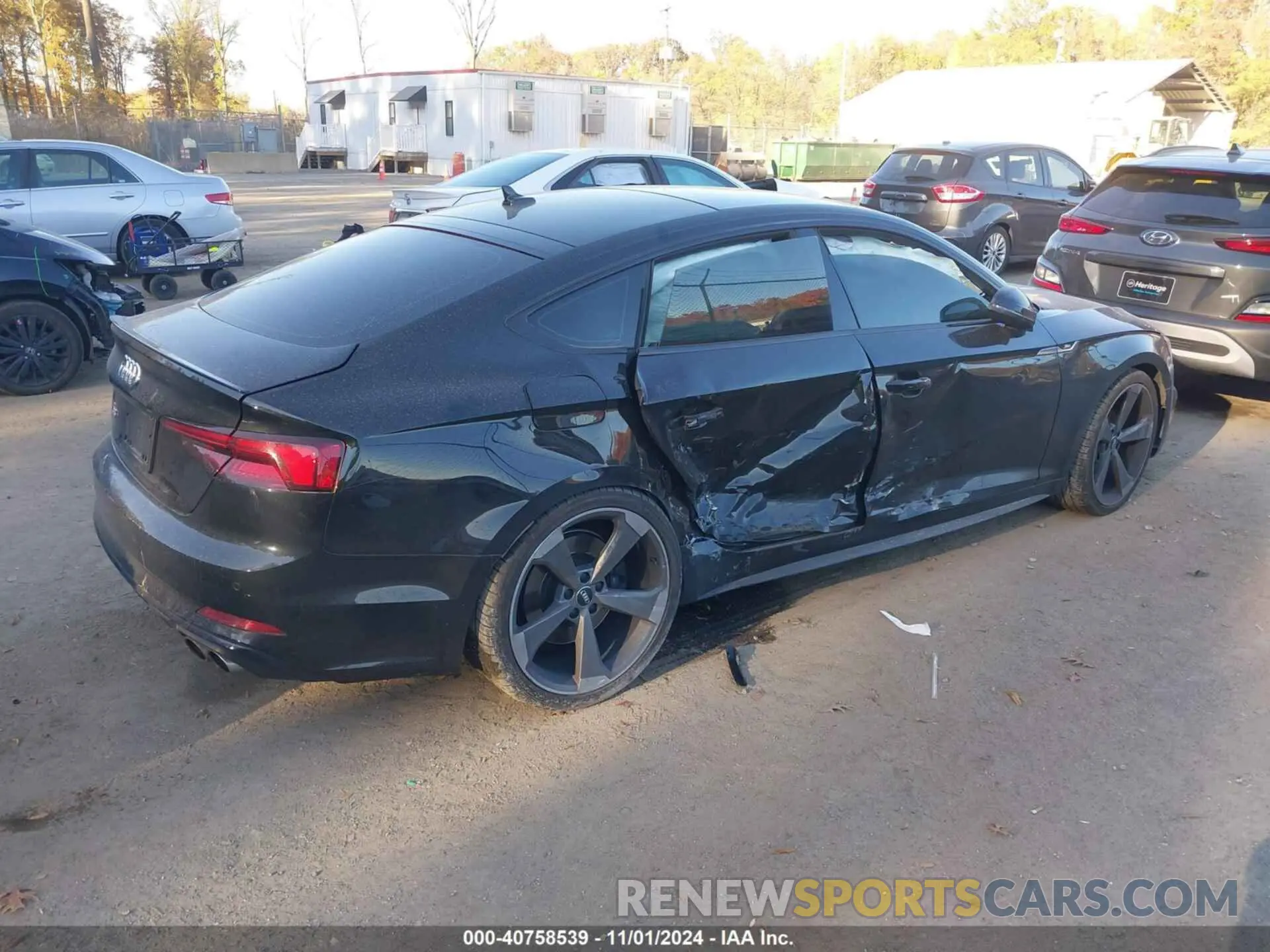 4 fotografías del automóvil dañado WAUB4CF54KA052517 AUDI S5 2019