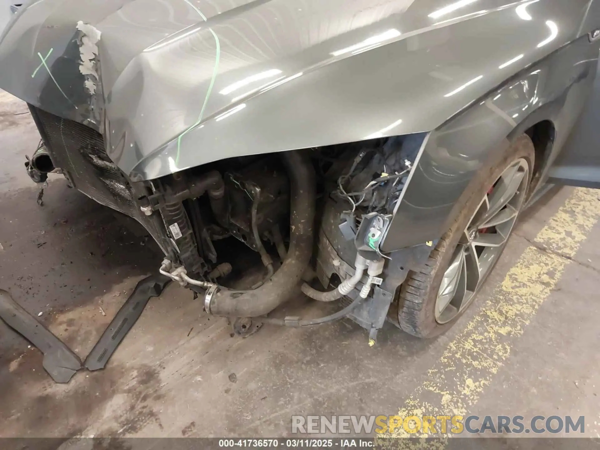 18 fotografías del automóvil dañado WAUB4CF58KA042802 AUDI S5 2019