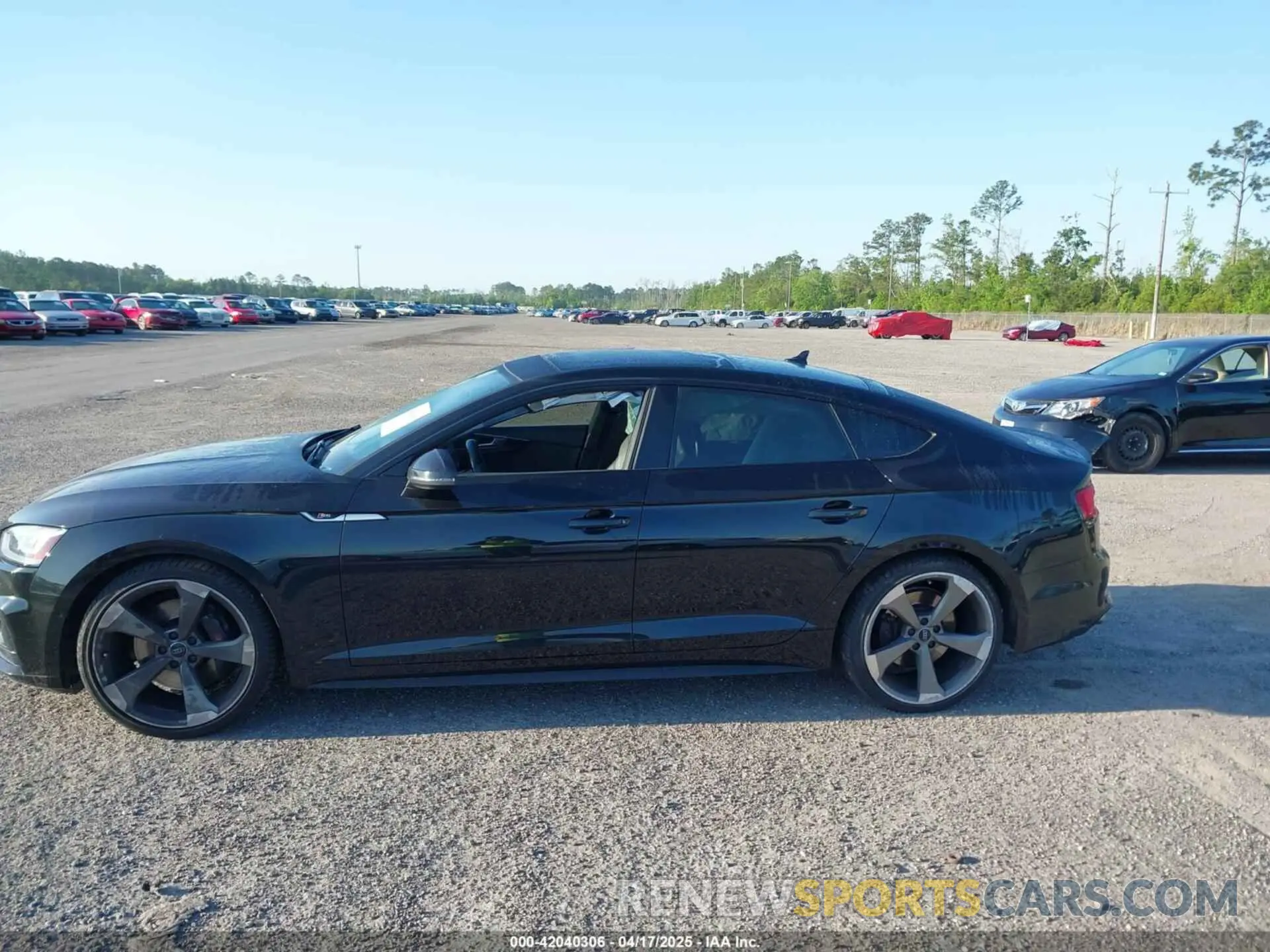 14 fotografías del automóvil dañado WAUC4CF5XKA004458 AUDI S5 2019