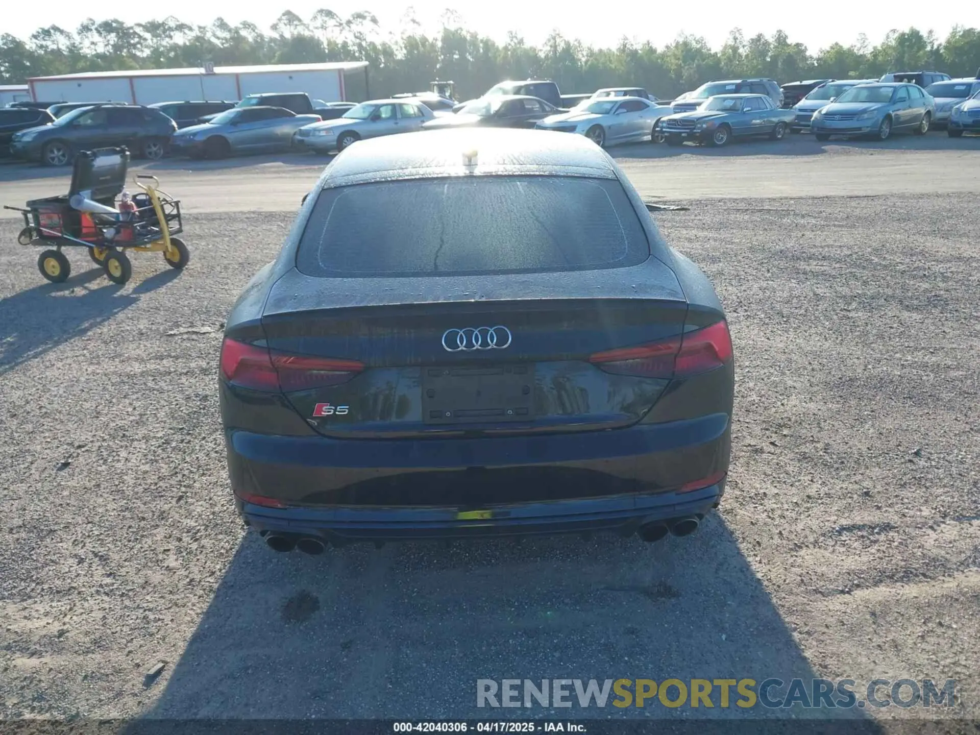 16 fotografías del automóvil dañado WAUC4CF5XKA004458 AUDI S5 2019