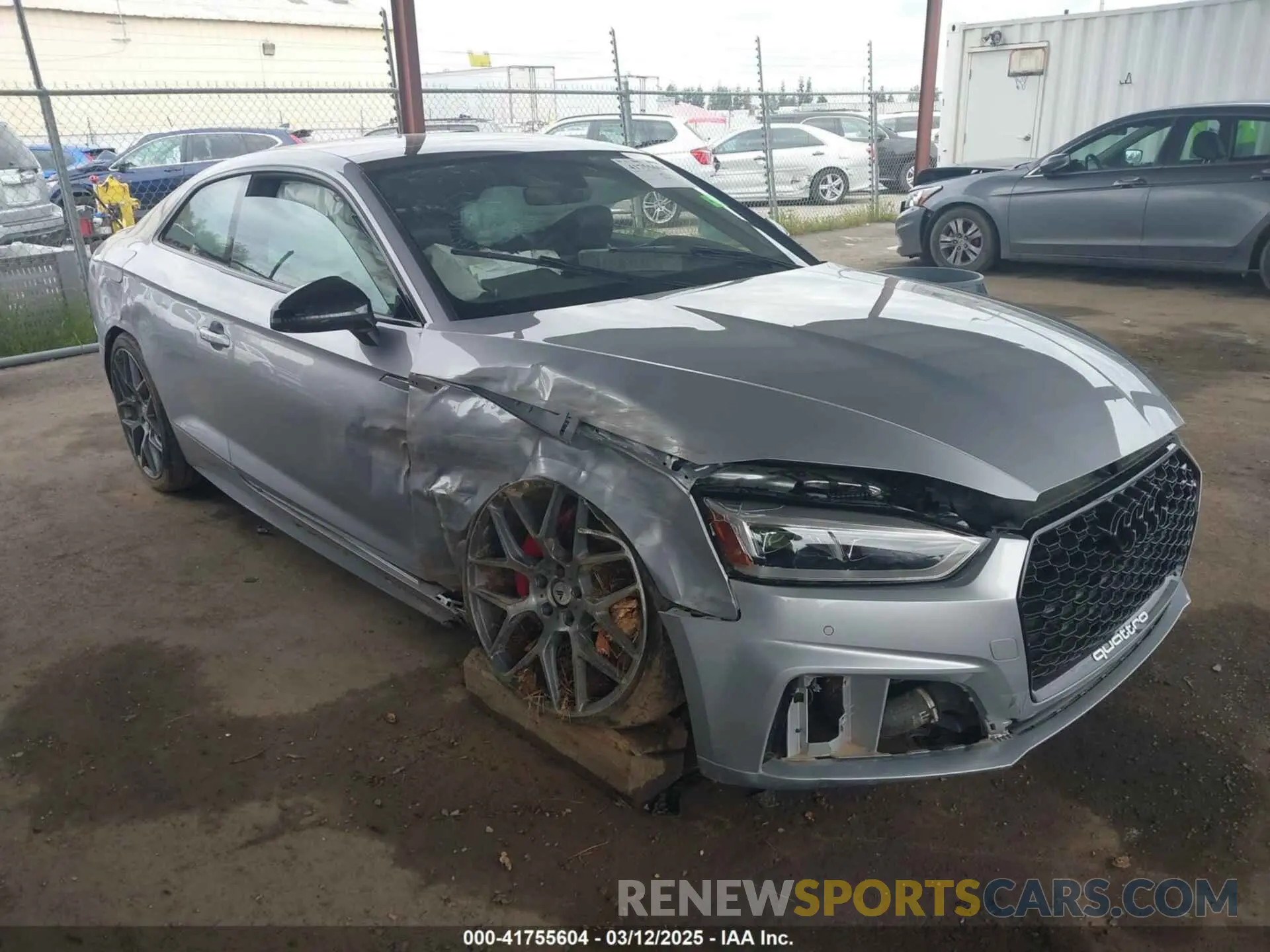 1 fotografías del automóvil dañado WAUP4AF50KA016933 AUDI S5 2019