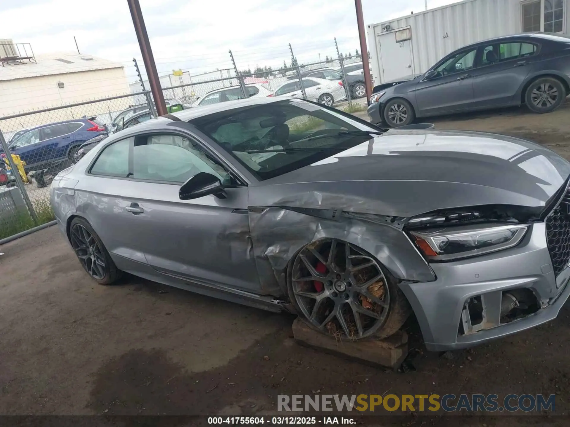 13 fotografías del automóvil dañado WAUP4AF50KA016933 AUDI S5 2019