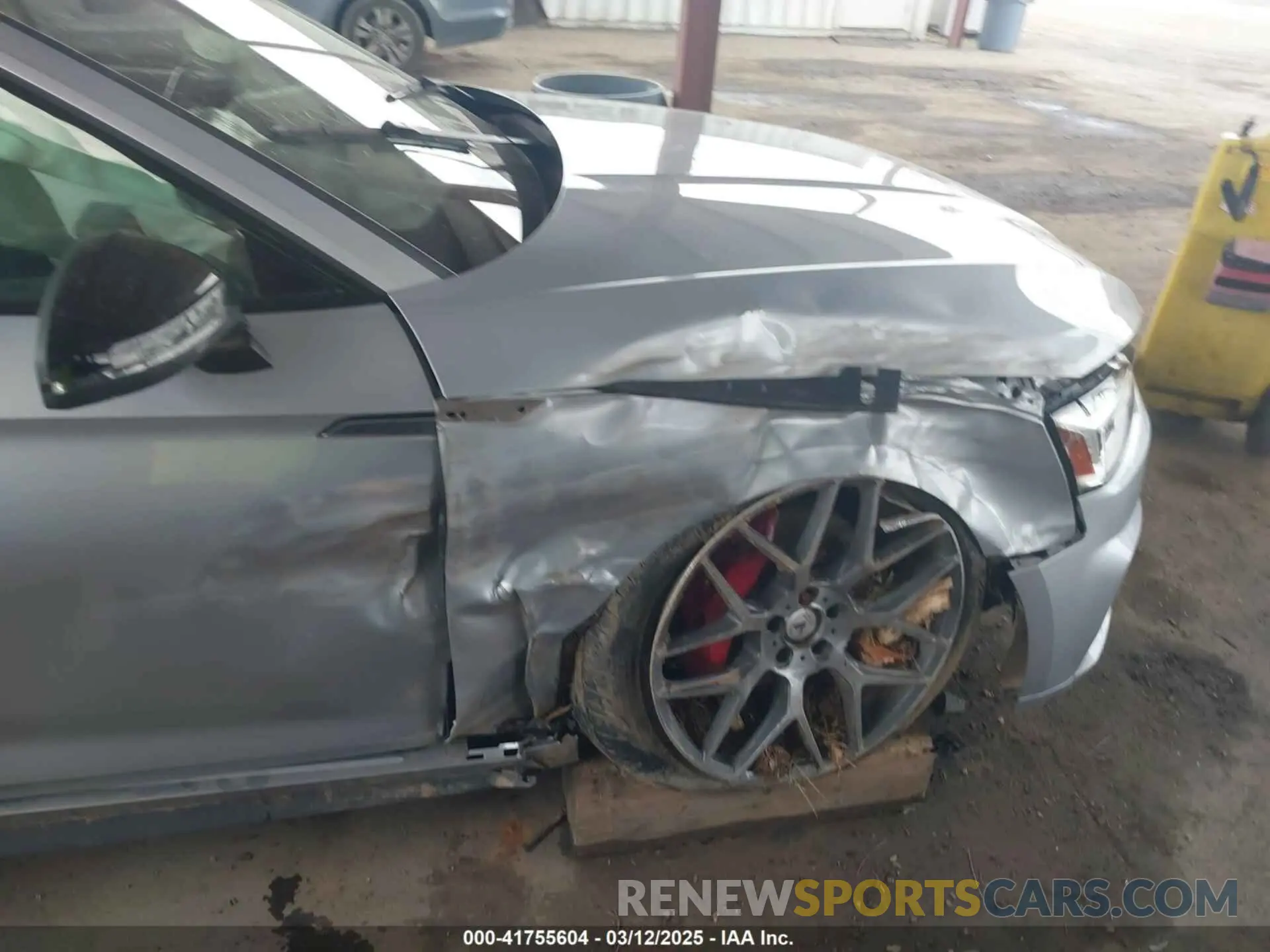 20 fotografías del automóvil dañado WAUP4AF50KA016933 AUDI S5 2019