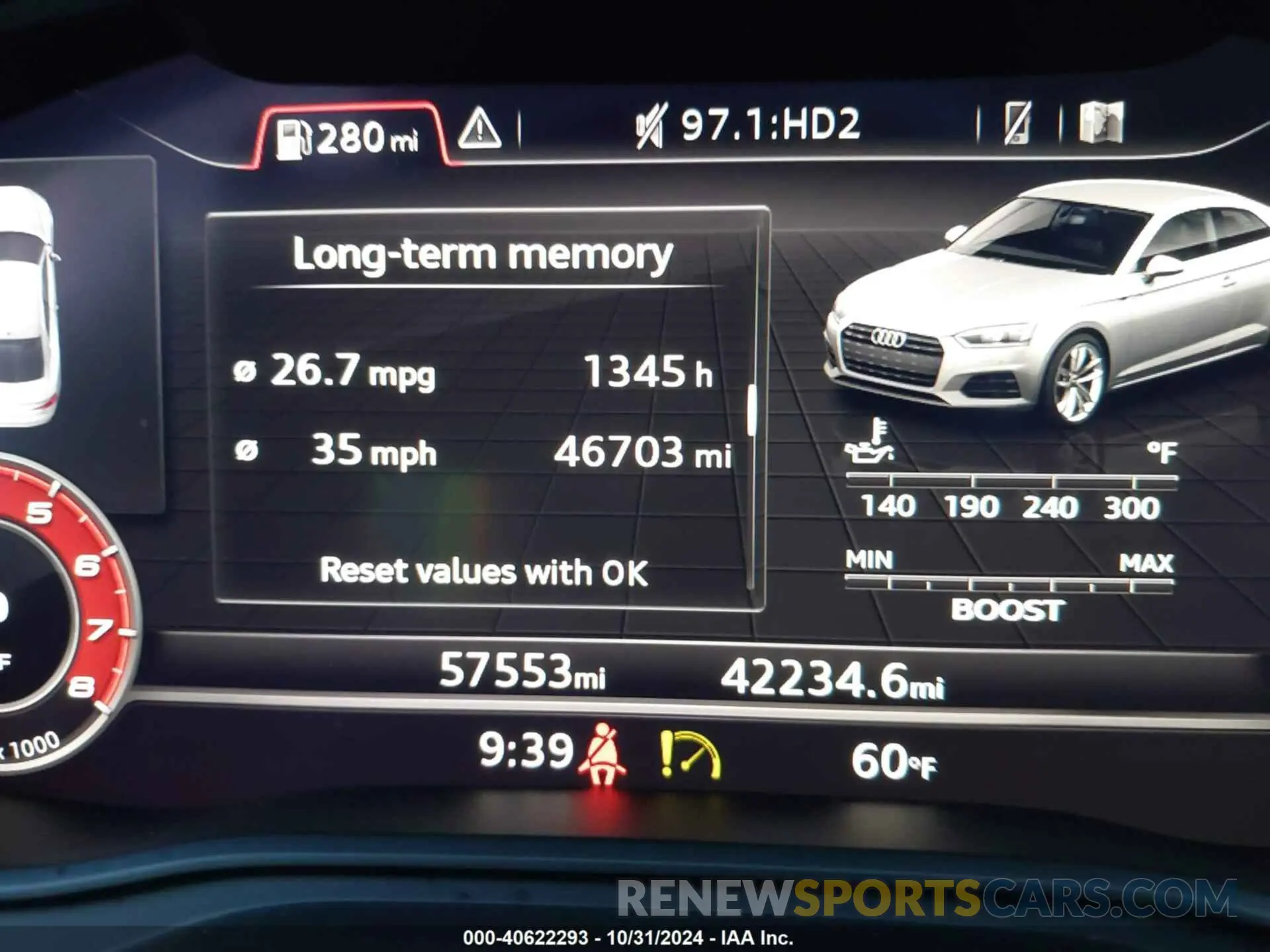 7 fotografías del automóvil dañado WAUP4AF5XKA002277 AUDI S5 2019