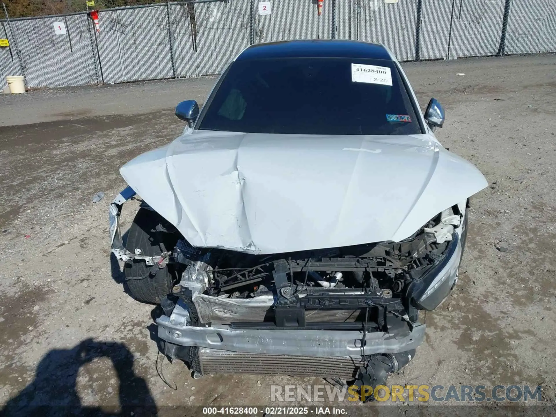 12 fotografías del automóvil dañado WAUP4AF54NA031486 AUDI S5 2022