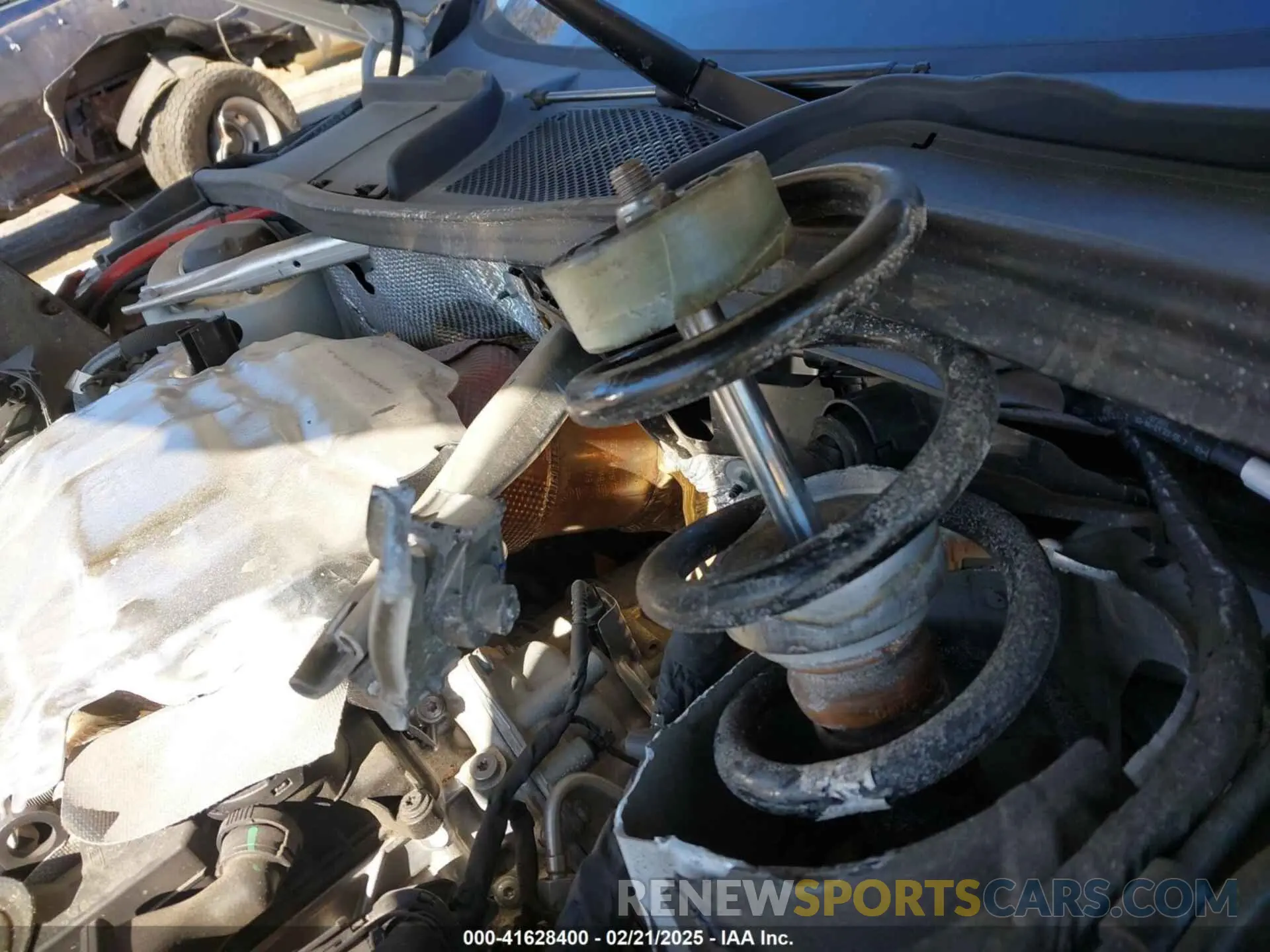 21 fotografías del automóvil dañado WAUP4AF54NA031486 AUDI S5 2022