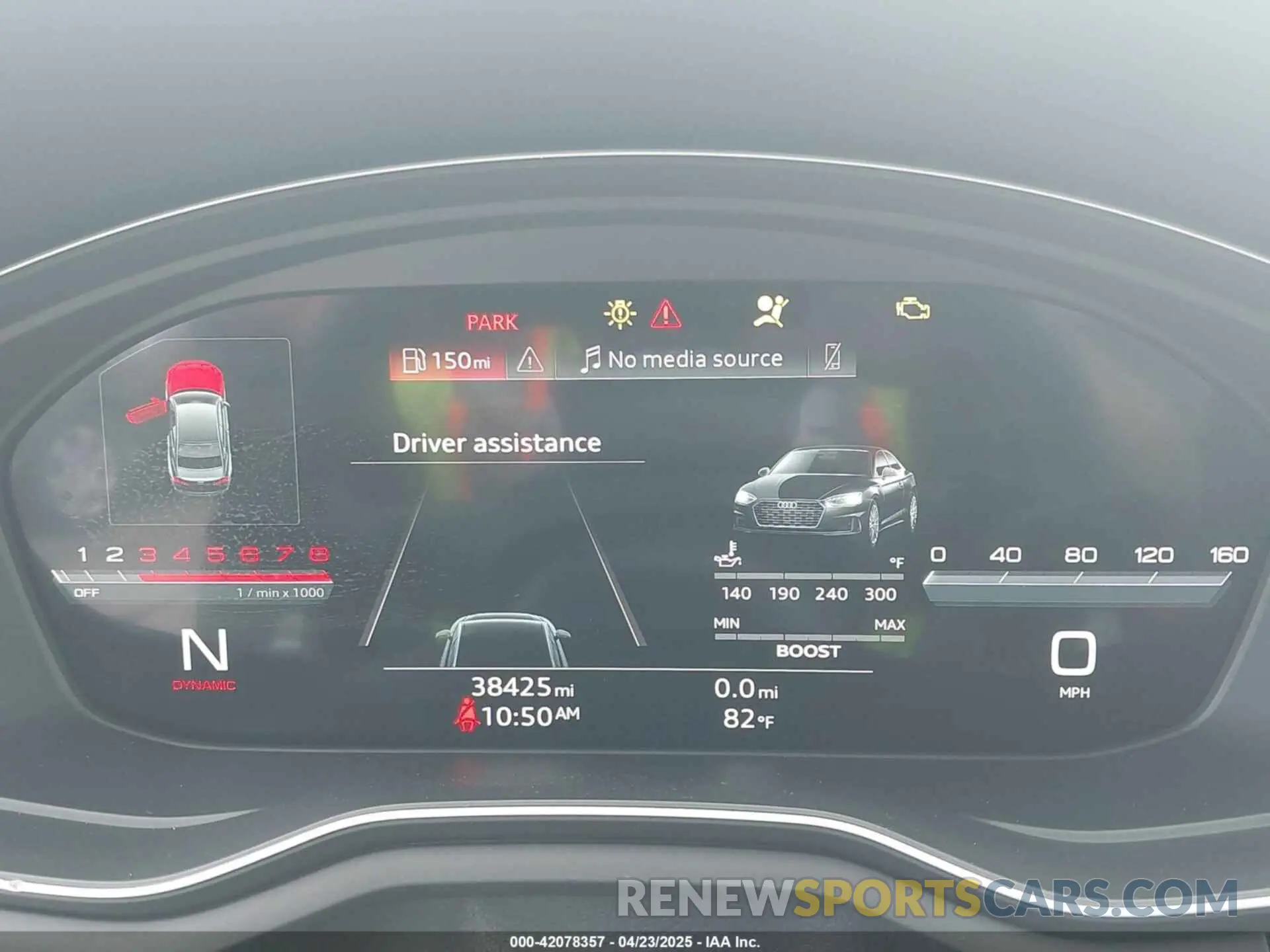7 fotografías del automóvil dañado WAUP4AF55NA033974 AUDI S5 2022