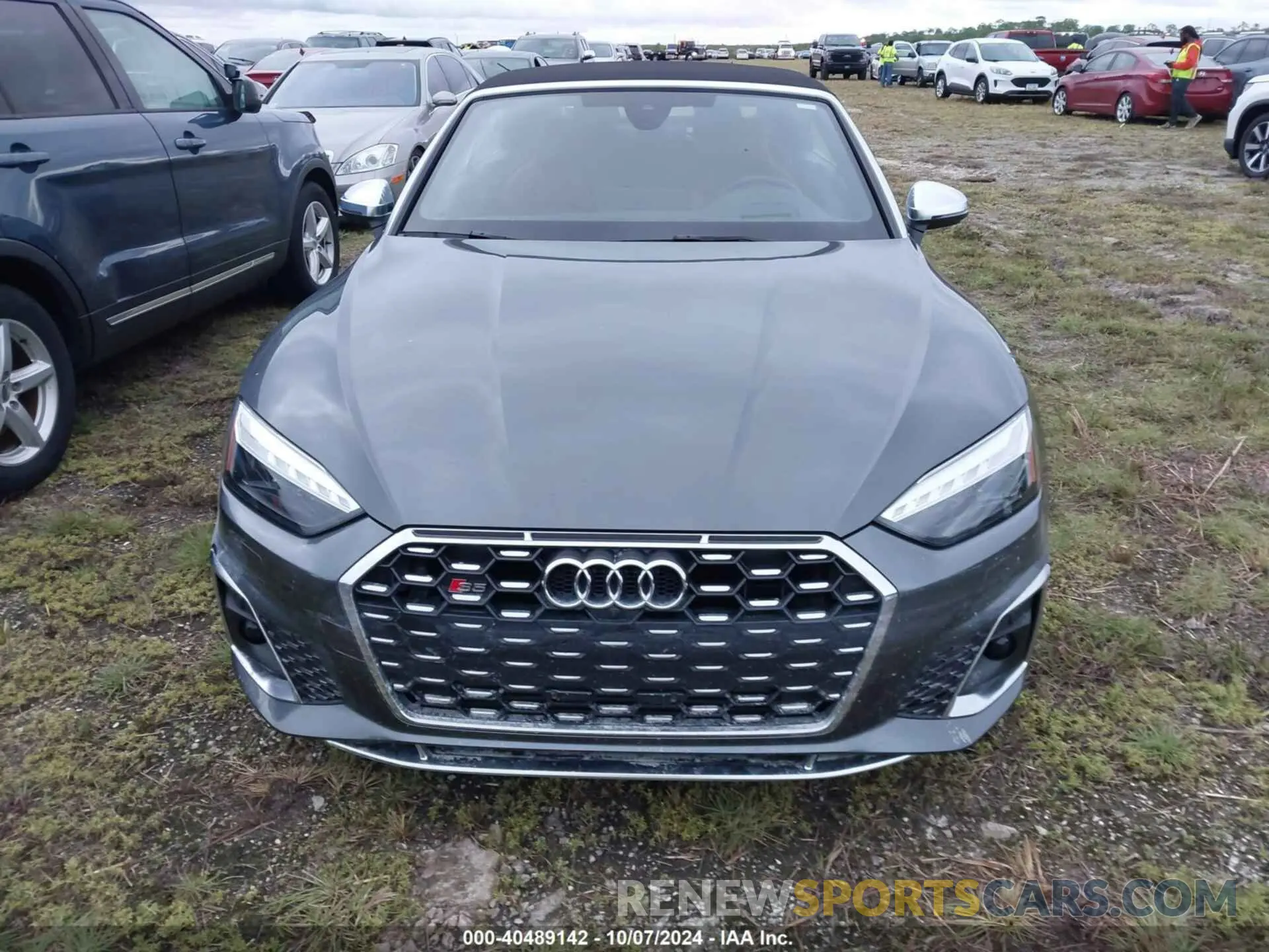 11 fotografías del automóvil dañado WAUY4GF57PN004351 AUDI S5 2023