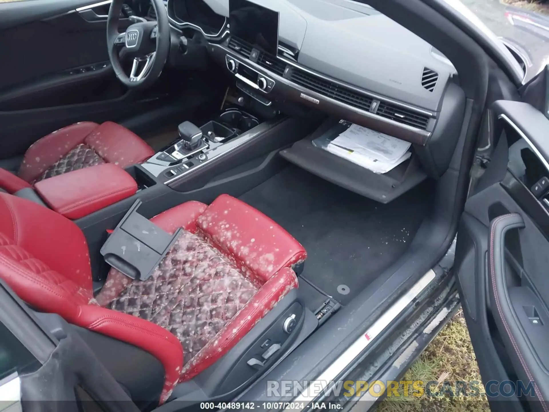 5 fotografías del automóvil dañado WAUY4GF57PN004351 AUDI S5 2023