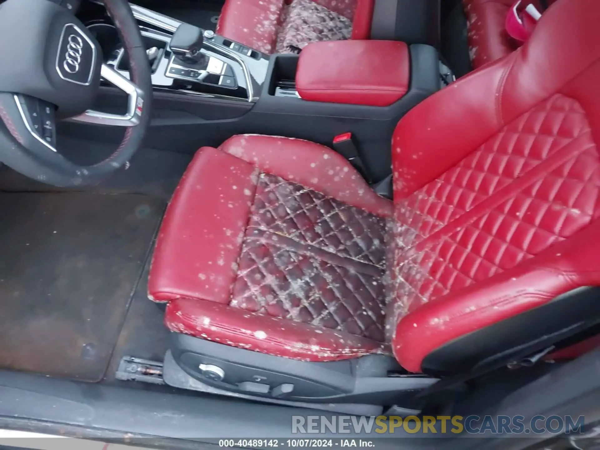 6 fotografías del automóvil dañado WAUY4GF57PN004351 AUDI S5 2023