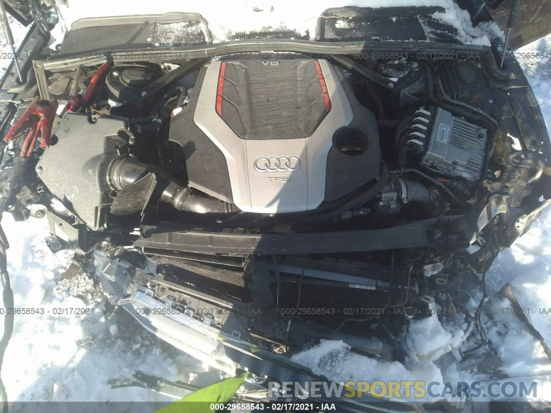 10 fotografías del automóvil dañado WAU24GF50KN002066 AUDI S5 CABRIOLET 2019
