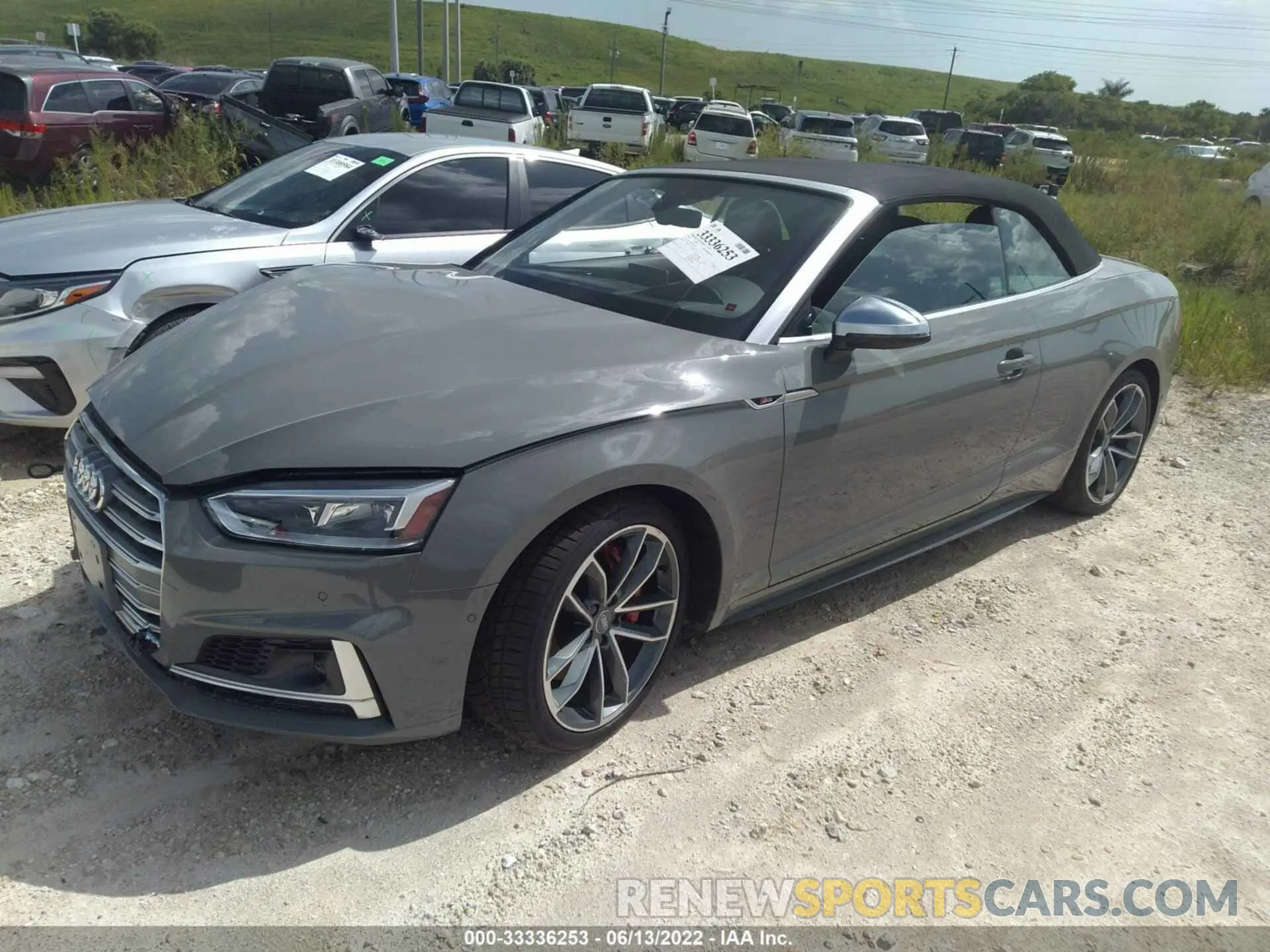 2 fotografías del automóvil dañado WAU24GF5XKN011020 AUDI S5 CABRIOLET 2019
