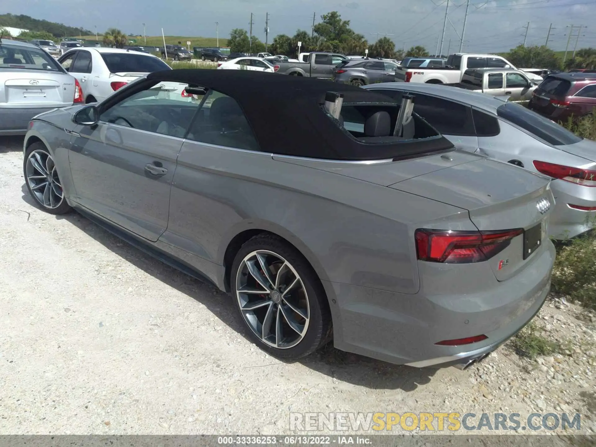 3 fotografías del automóvil dañado WAU24GF5XKN011020 AUDI S5 CABRIOLET 2019