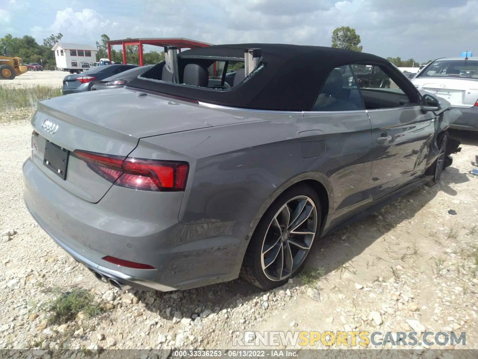 4 fotografías del automóvil dañado WAU24GF5XKN011020 AUDI S5 CABRIOLET 2019