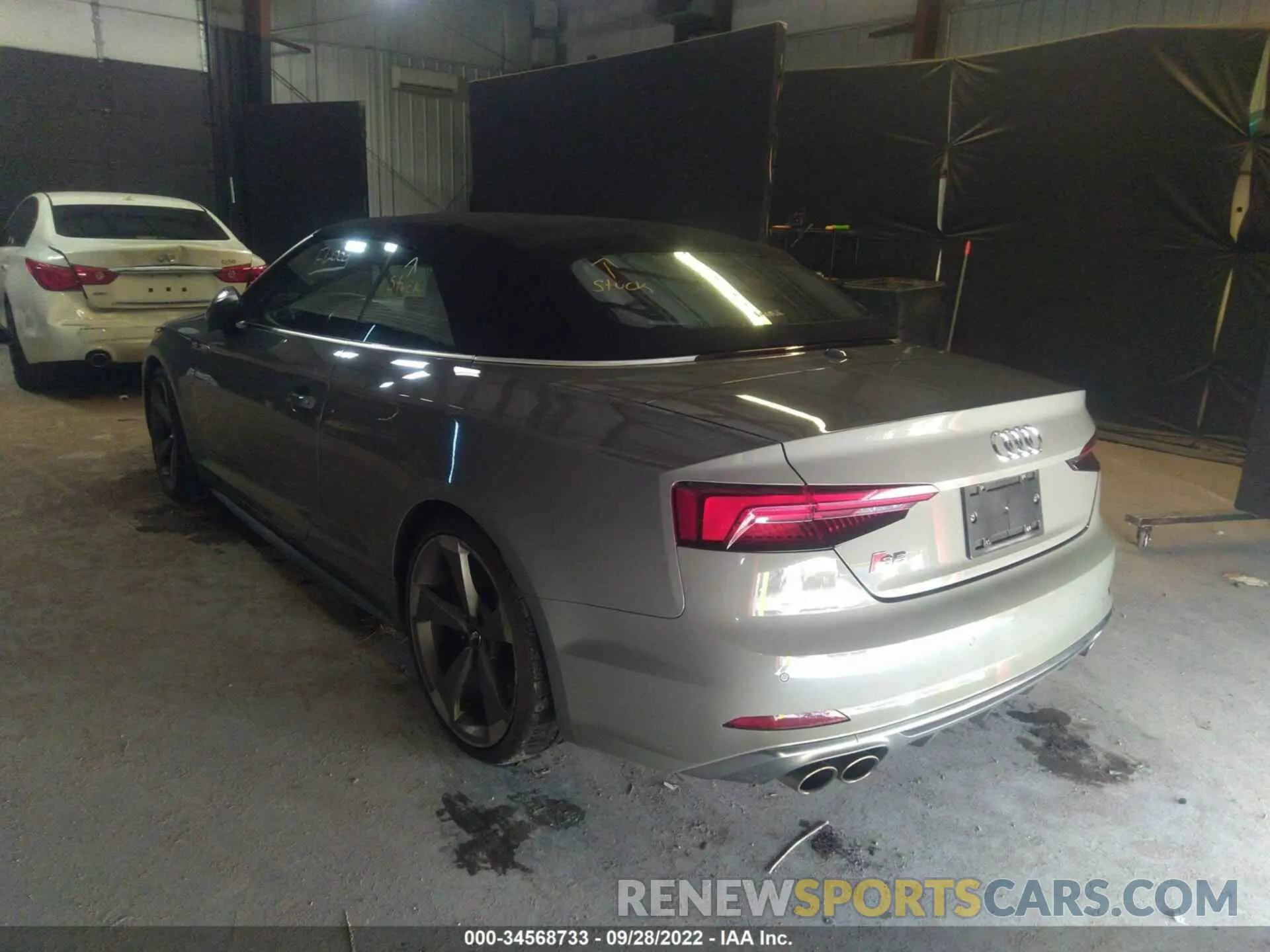 3 fotografías del automóvil dañado WAUY4GF57KN001295 AUDI S5 CABRIOLET 2019