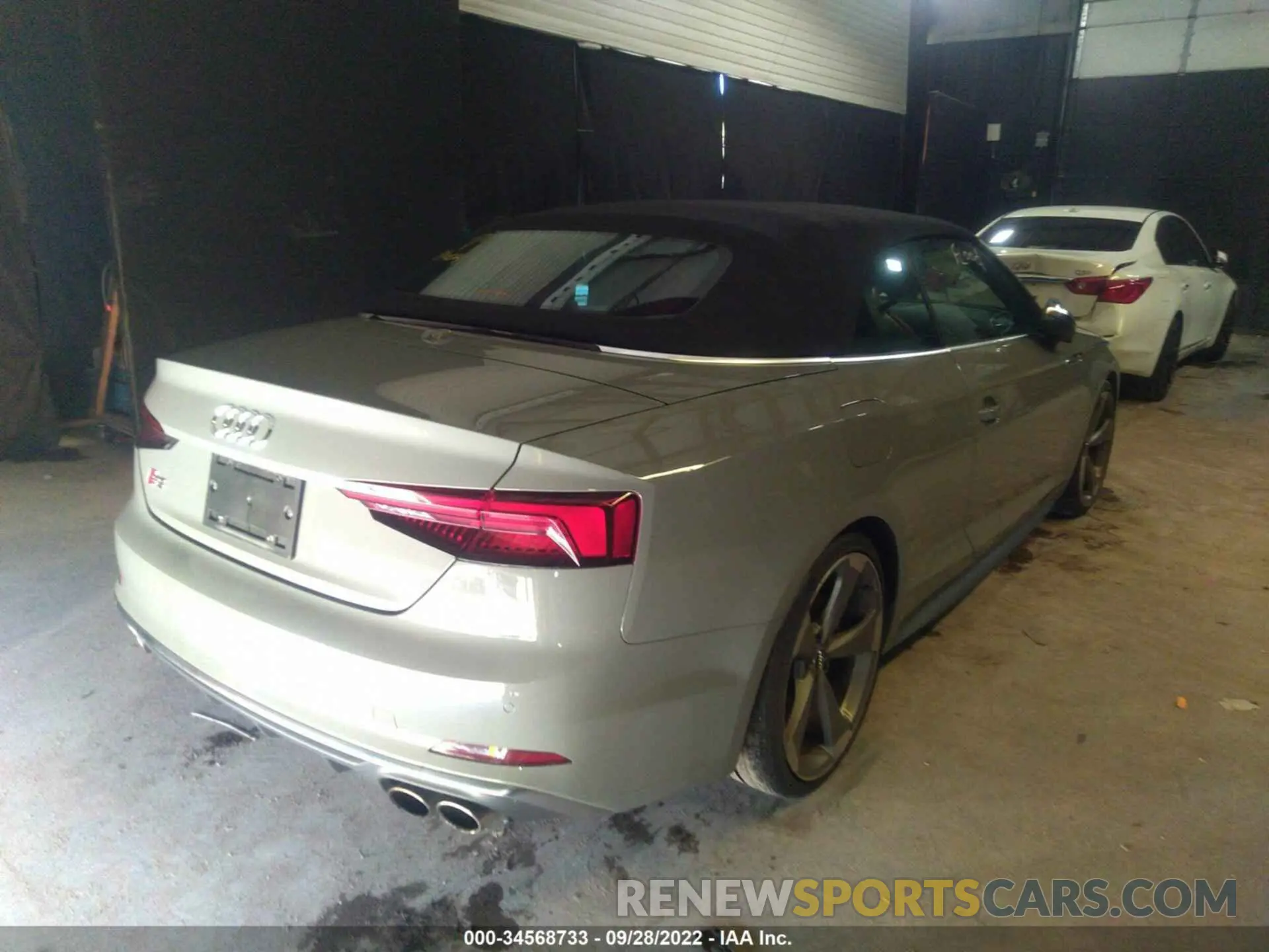 4 fotografías del automóvil dañado WAUY4GF57KN001295 AUDI S5 CABRIOLET 2019