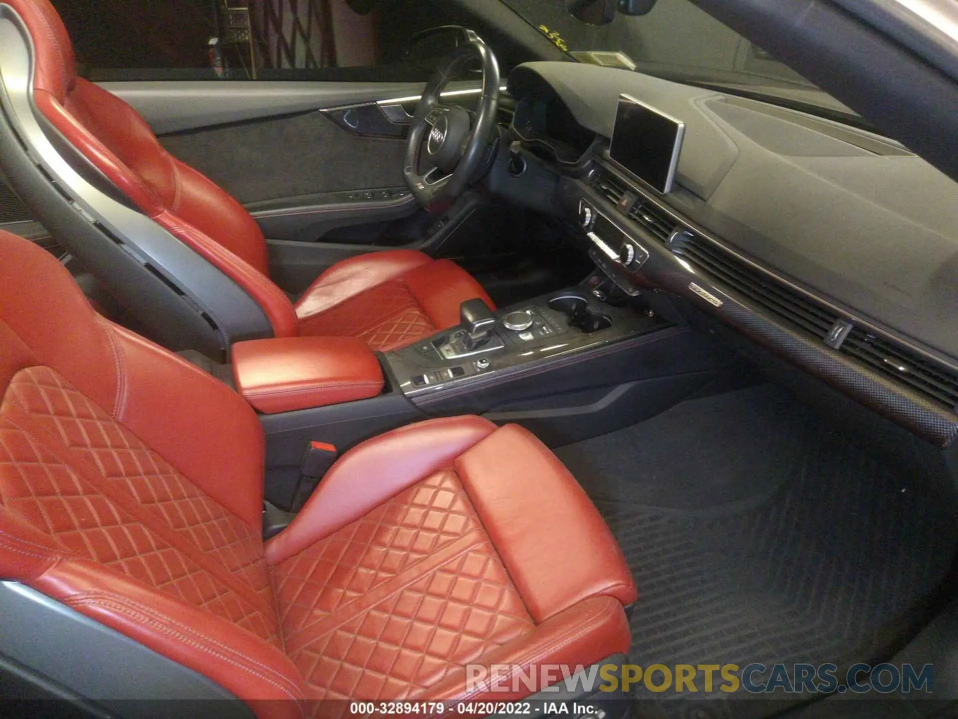 5 fotografías del automóvil dañado WAUY4GF5XKN000738 AUDI S5 CABRIOLET 2019