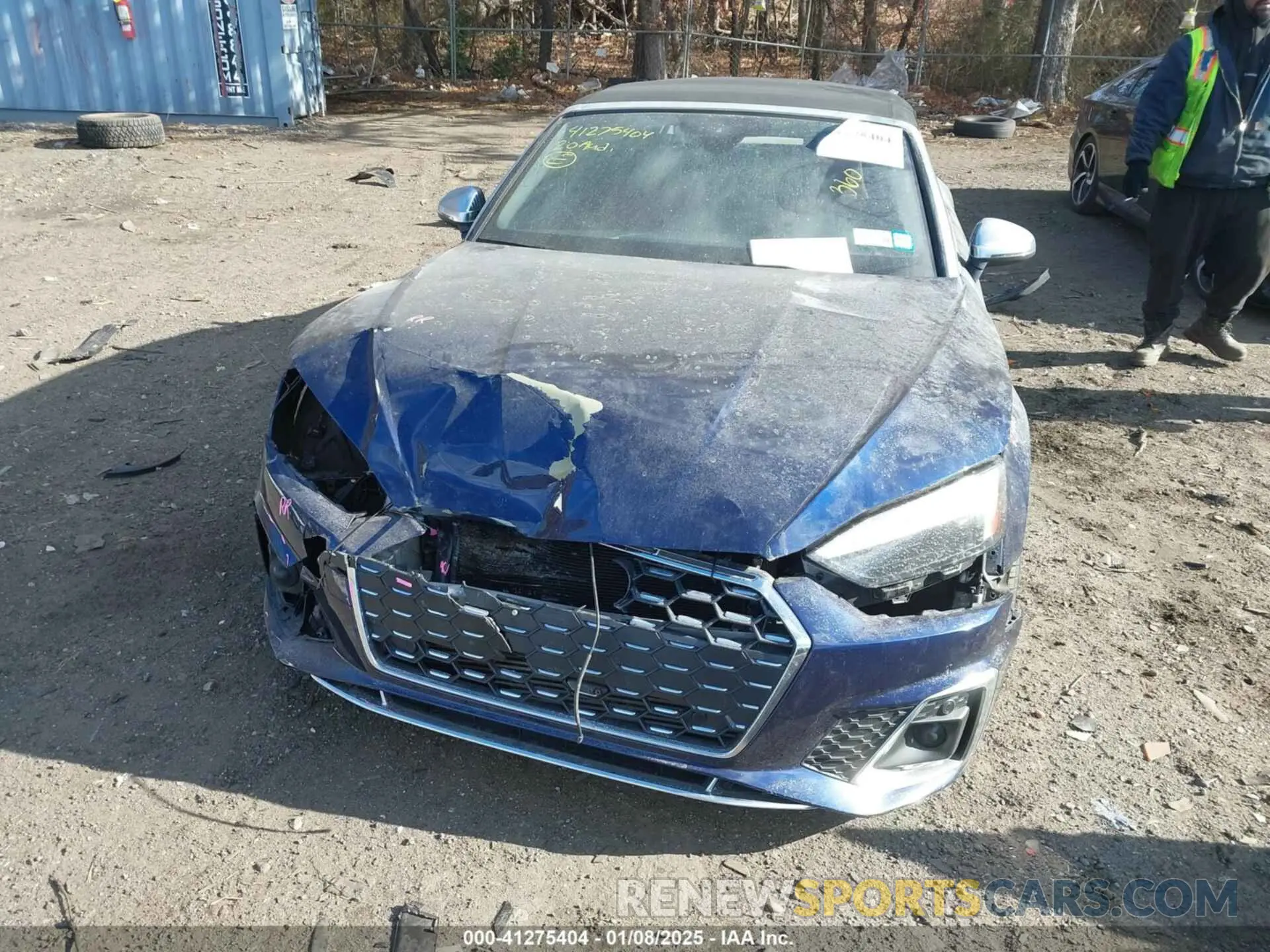 6 fotografías del automóvil dañado WAUW4GF56LN001541 AUDI S5 CABRIOLET 2020
