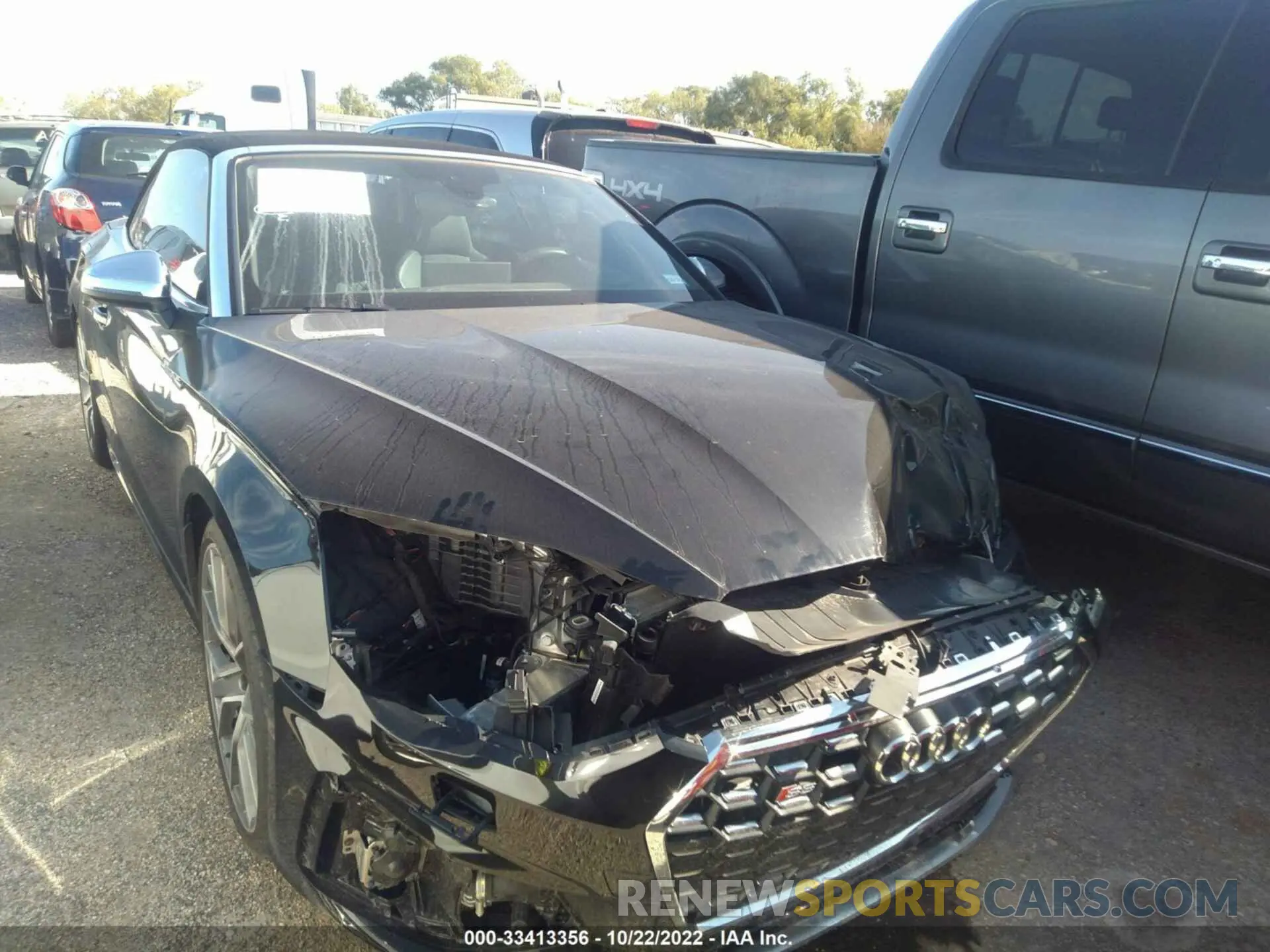 1 fotografías del automóvil dañado WAUY4GF58LN000495 AUDI S5 CABRIOLET 2020