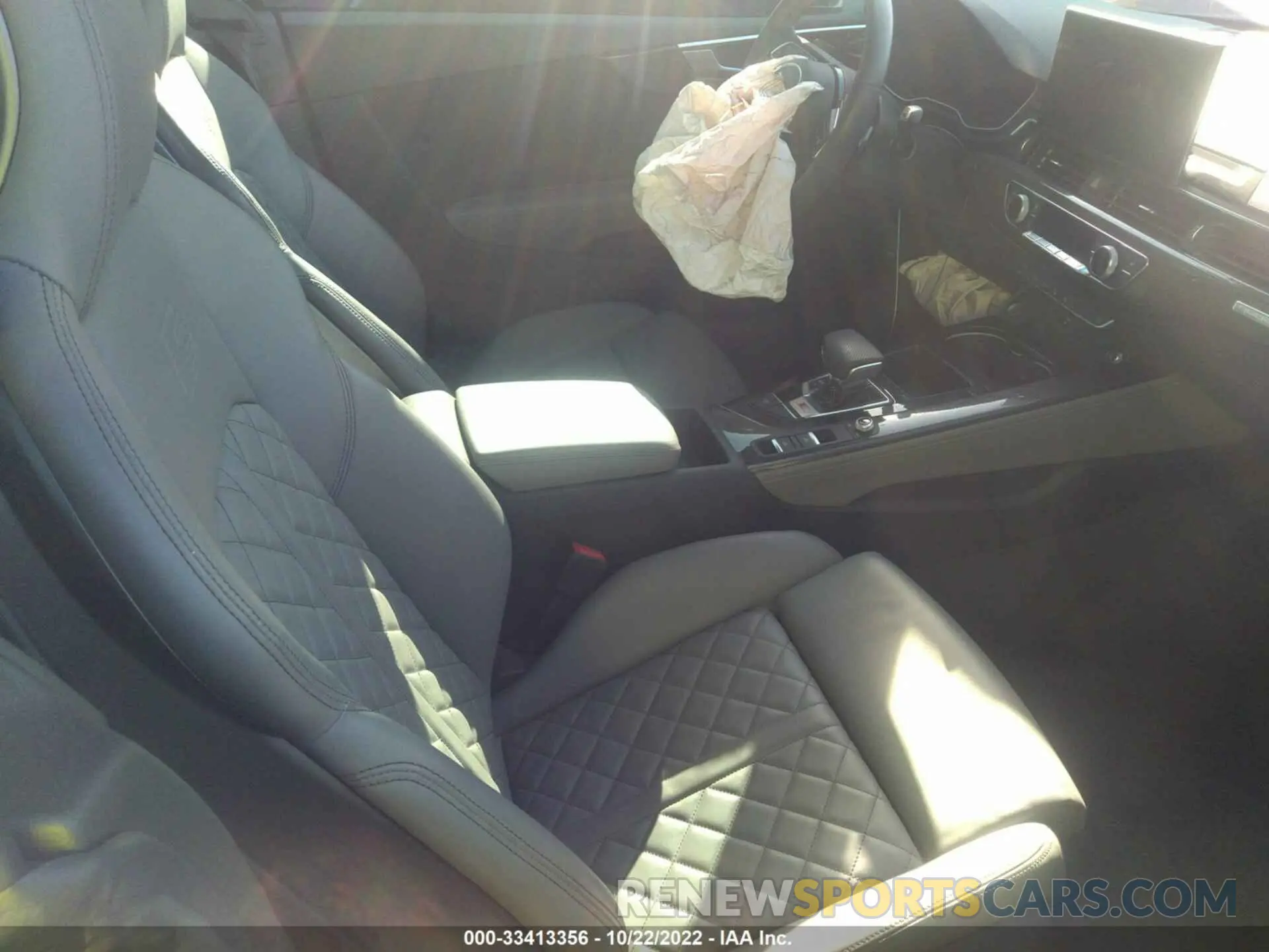5 fotografías del automóvil dañado WAUY4GF58LN000495 AUDI S5 CABRIOLET 2020