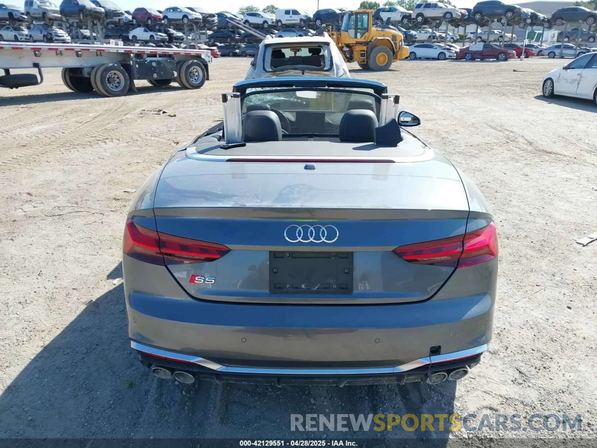 16 fotografías del automóvil dañado WAUY4GF52MN004561 AUDI S5 CABRIOLET 2021