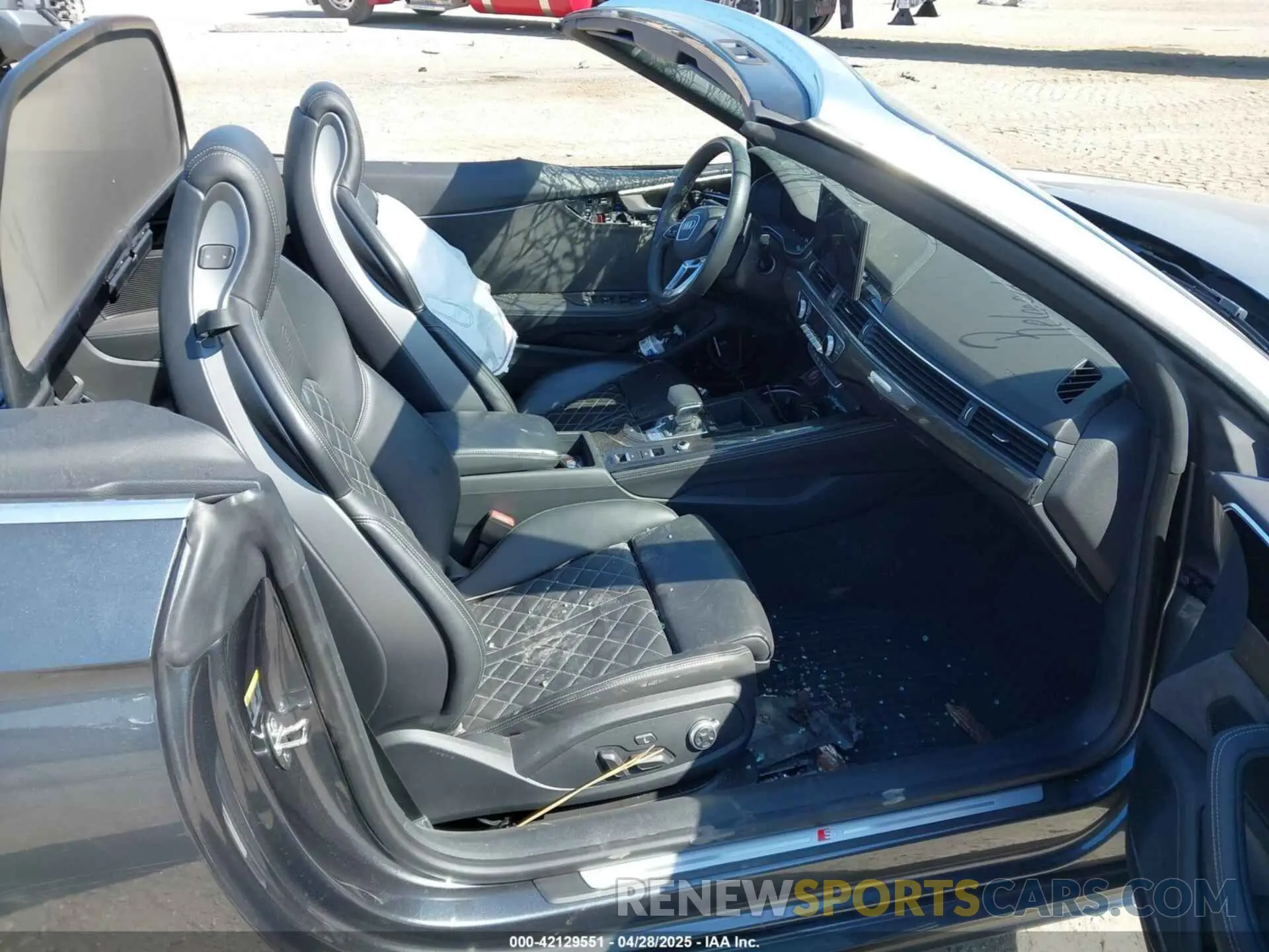 5 fotografías del automóvil dañado WAUY4GF52MN004561 AUDI S5 CABRIOLET 2021