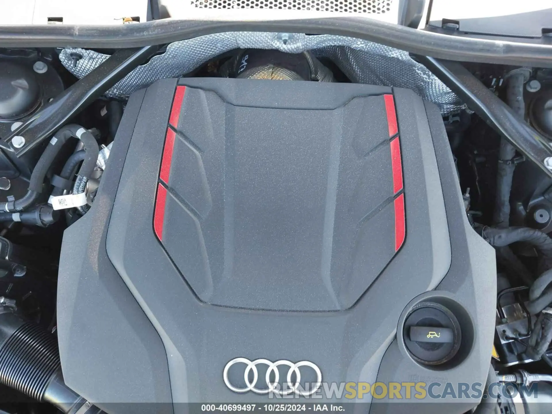 11 fotografías del automóvil dañado WAUW4GF55NN001789 AUDI S5 CABRIOLET 2022