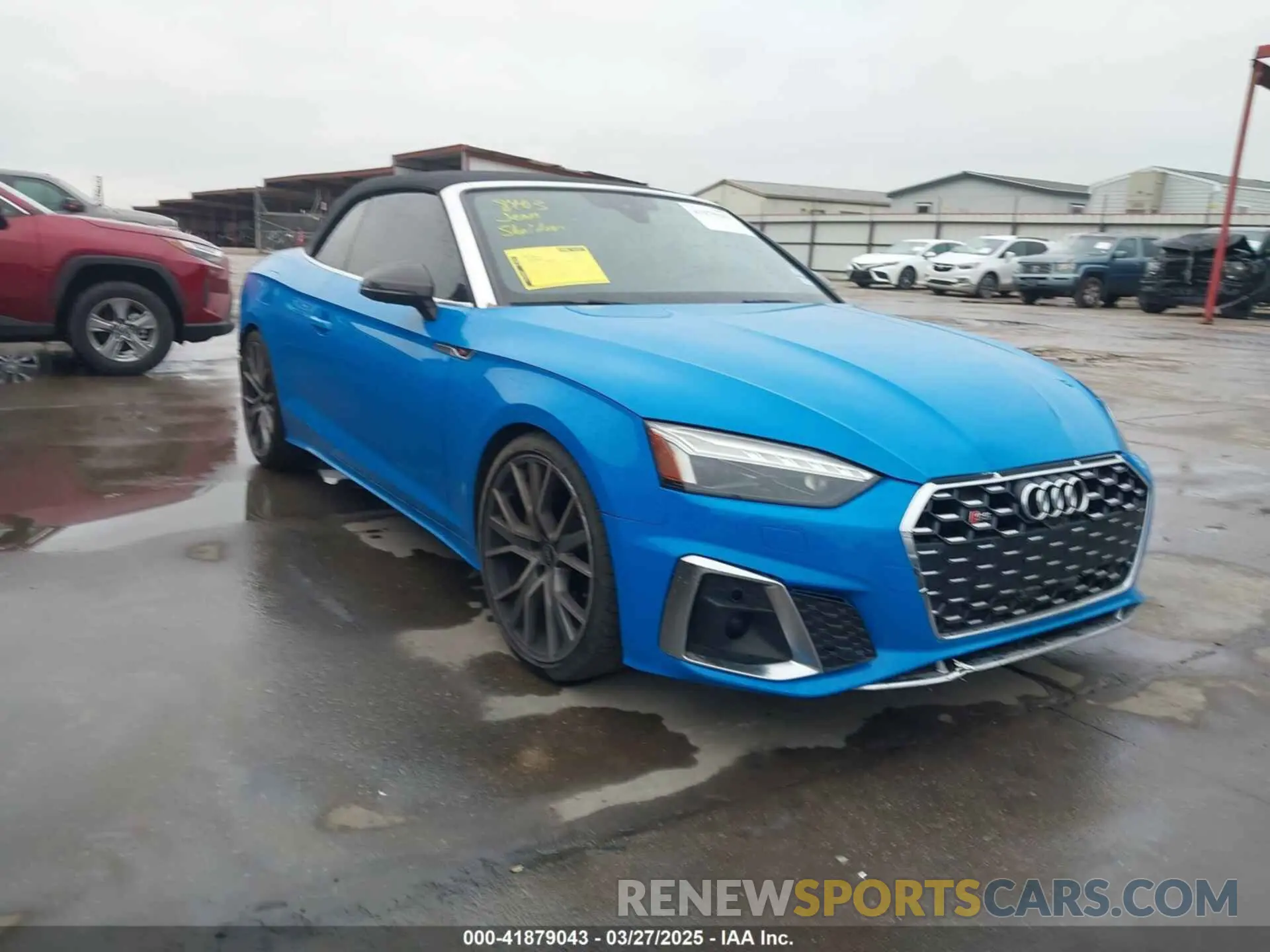 1 fotografías del automóvil dañado WAUY4GF56NN000823 AUDI S5 CABRIOLET 2022