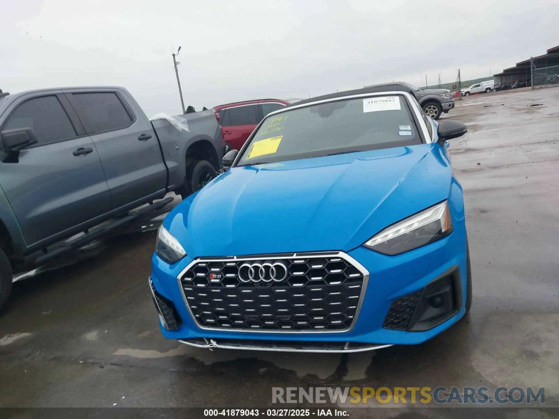 13 fotografías del automóvil dañado WAUY4GF56NN000823 AUDI S5 CABRIOLET 2022