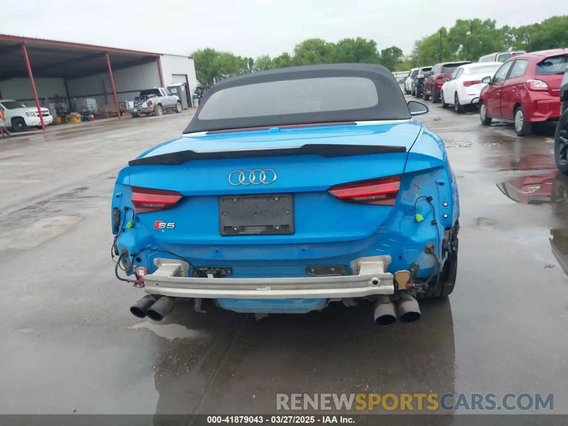 17 fotografías del automóvil dañado WAUY4GF56NN000823 AUDI S5 CABRIOLET 2022