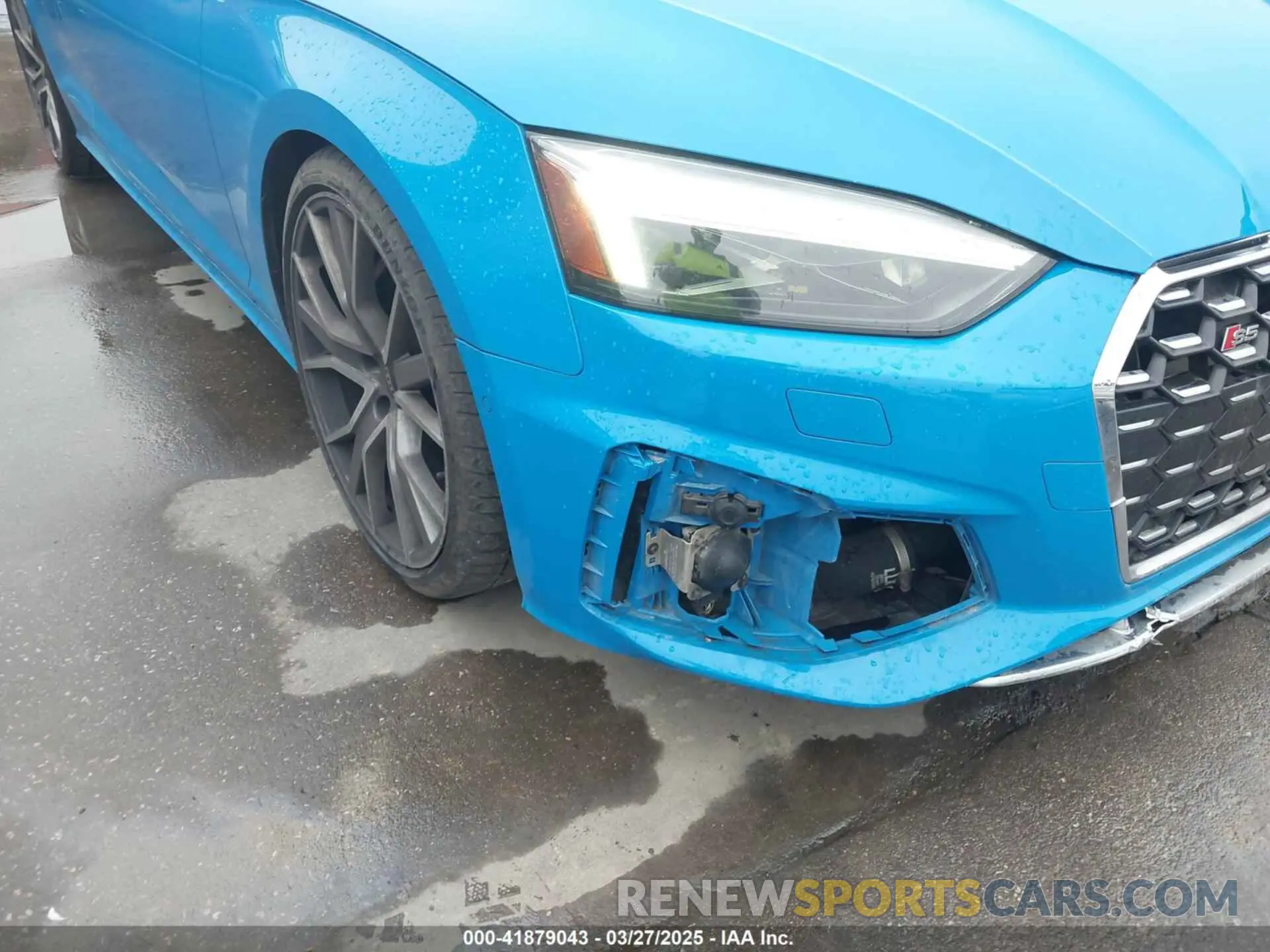18 fotografías del automóvil dañado WAUY4GF56NN000823 AUDI S5 CABRIOLET 2022