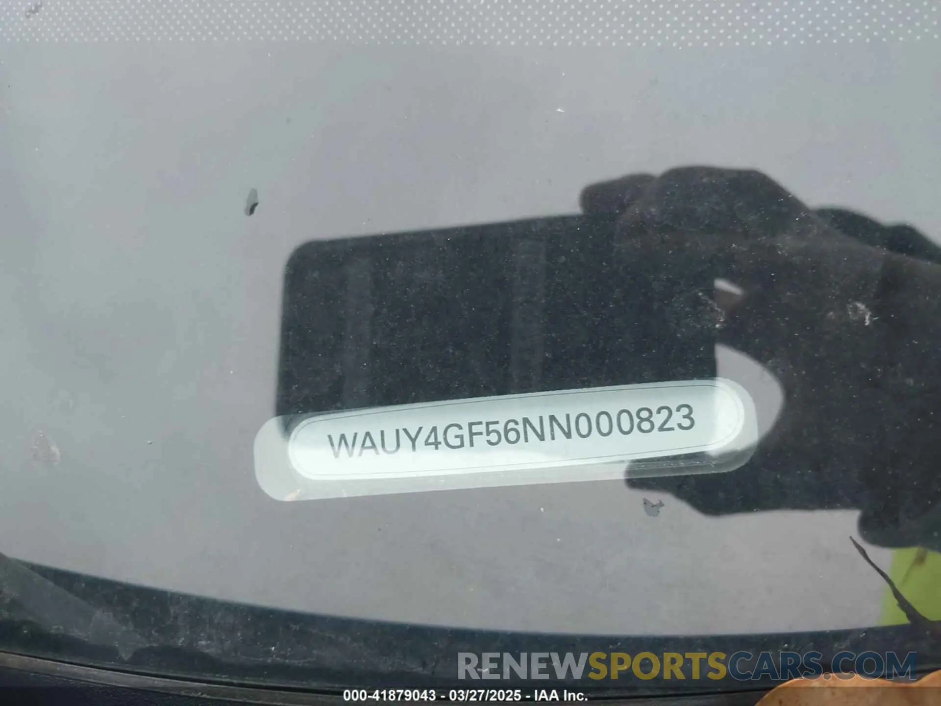 9 fotografías del automóvil dañado WAUY4GF56NN000823 AUDI S5 CABRIOLET 2022