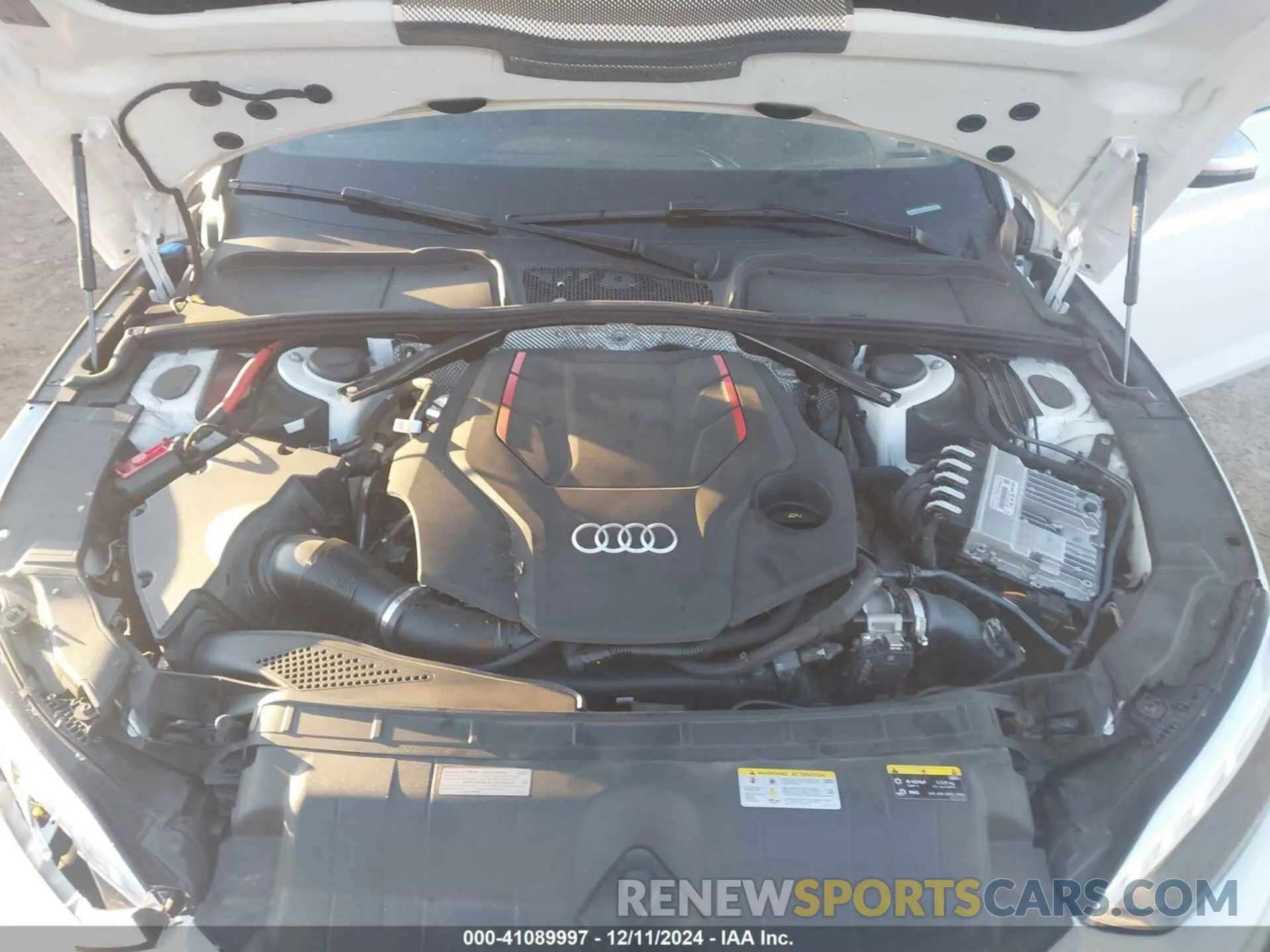 10 fotografías del automóvil dañado WAUW4GF56PN000931 AUDI S5 CABRIOLET 2023