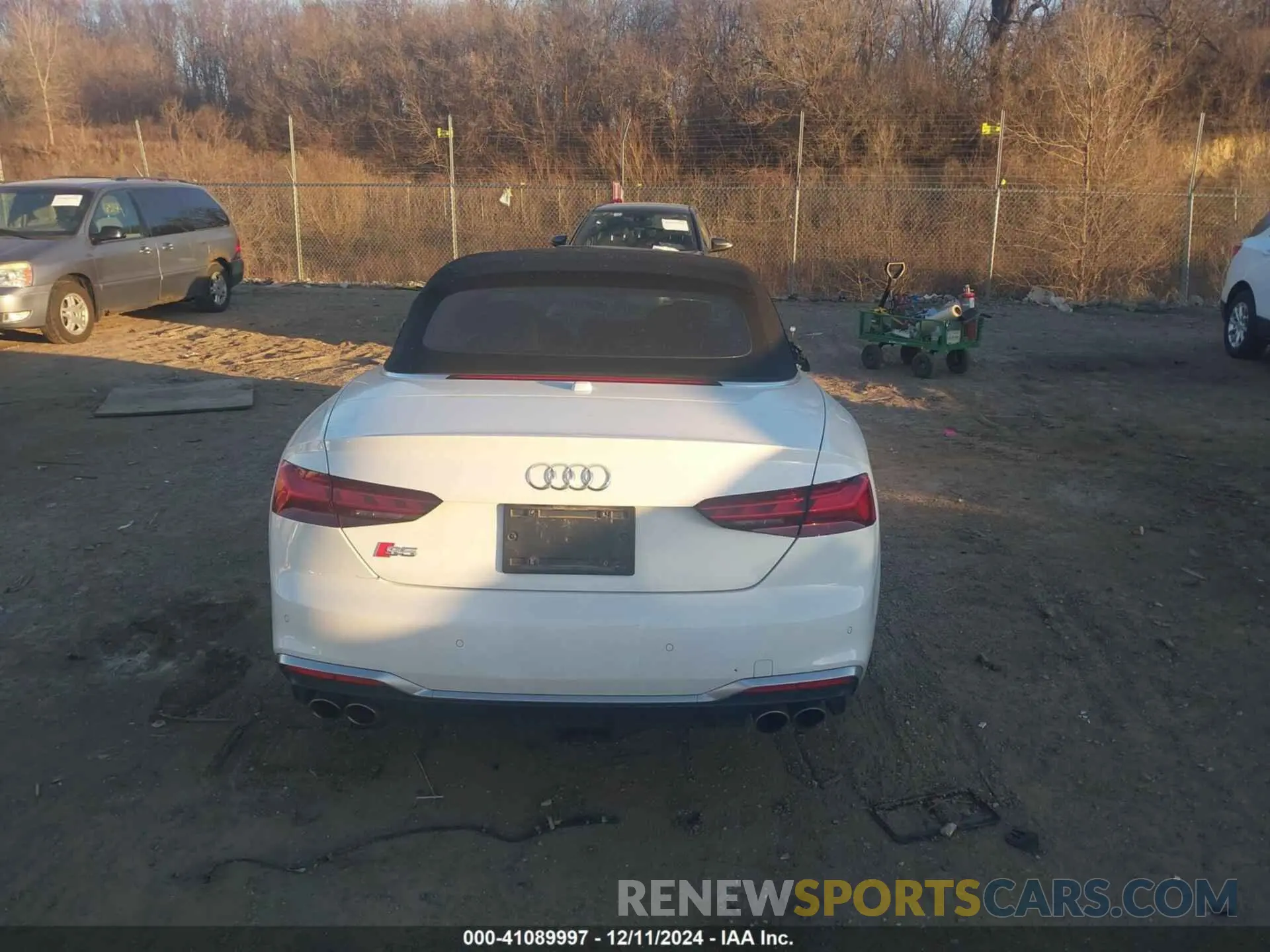 16 fotografías del automóvil dañado WAUW4GF56PN000931 AUDI S5 CABRIOLET 2023