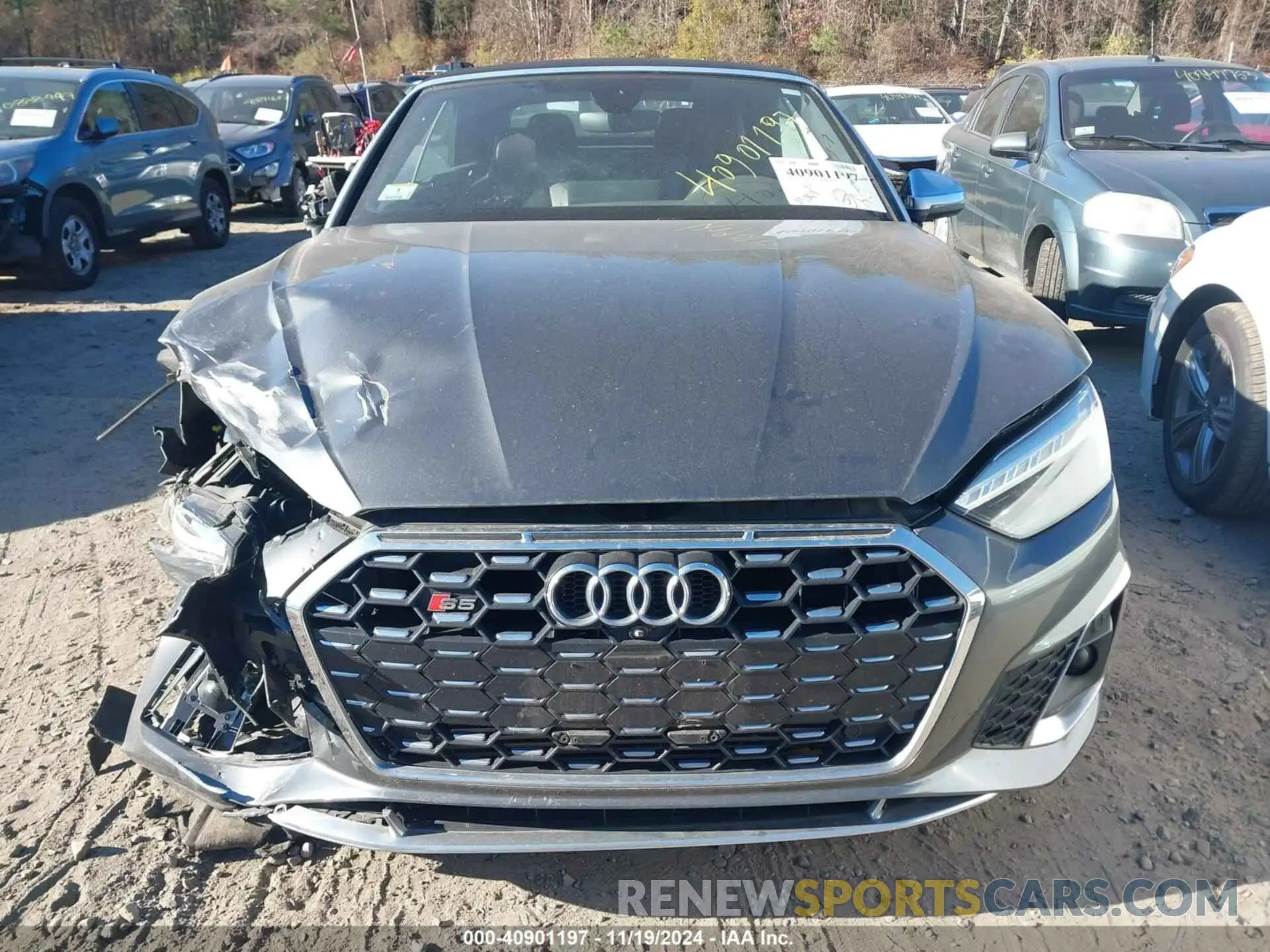 12 fotografías del automóvil dañado WAUW4GF59PN000440 AUDI S5 CABRIOLET 2023