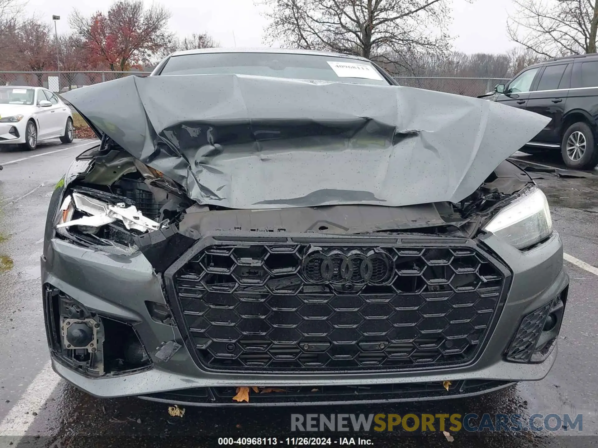 12 fotografías del automóvil dañado WAUP4AF56PA051189 AUDI S5 COUPE 2023