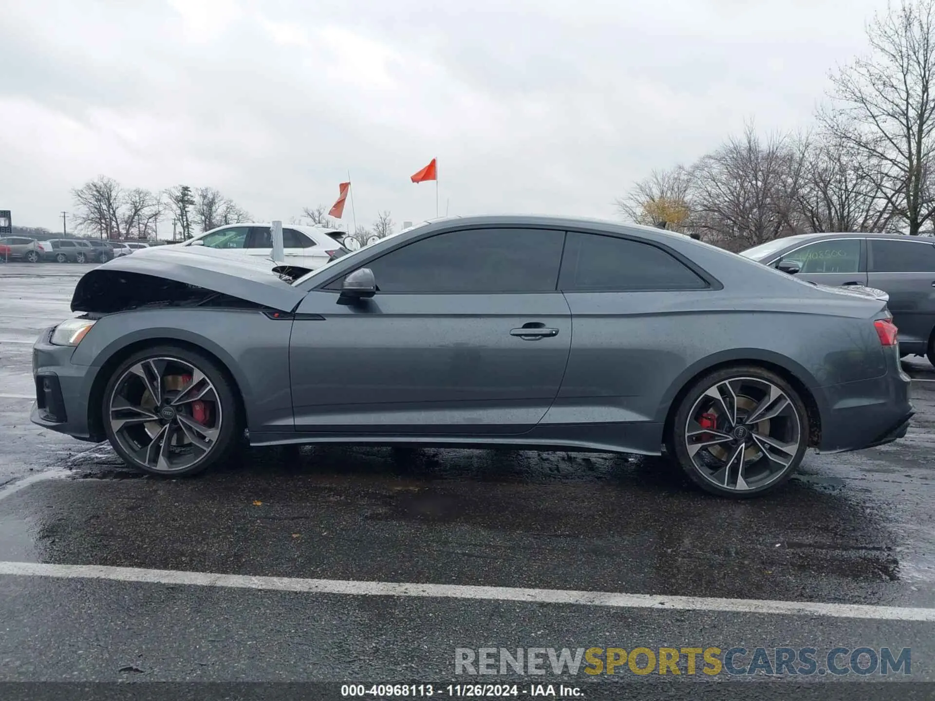 14 fotografías del automóvil dañado WAUP4AF56PA051189 AUDI S5 COUPE 2023