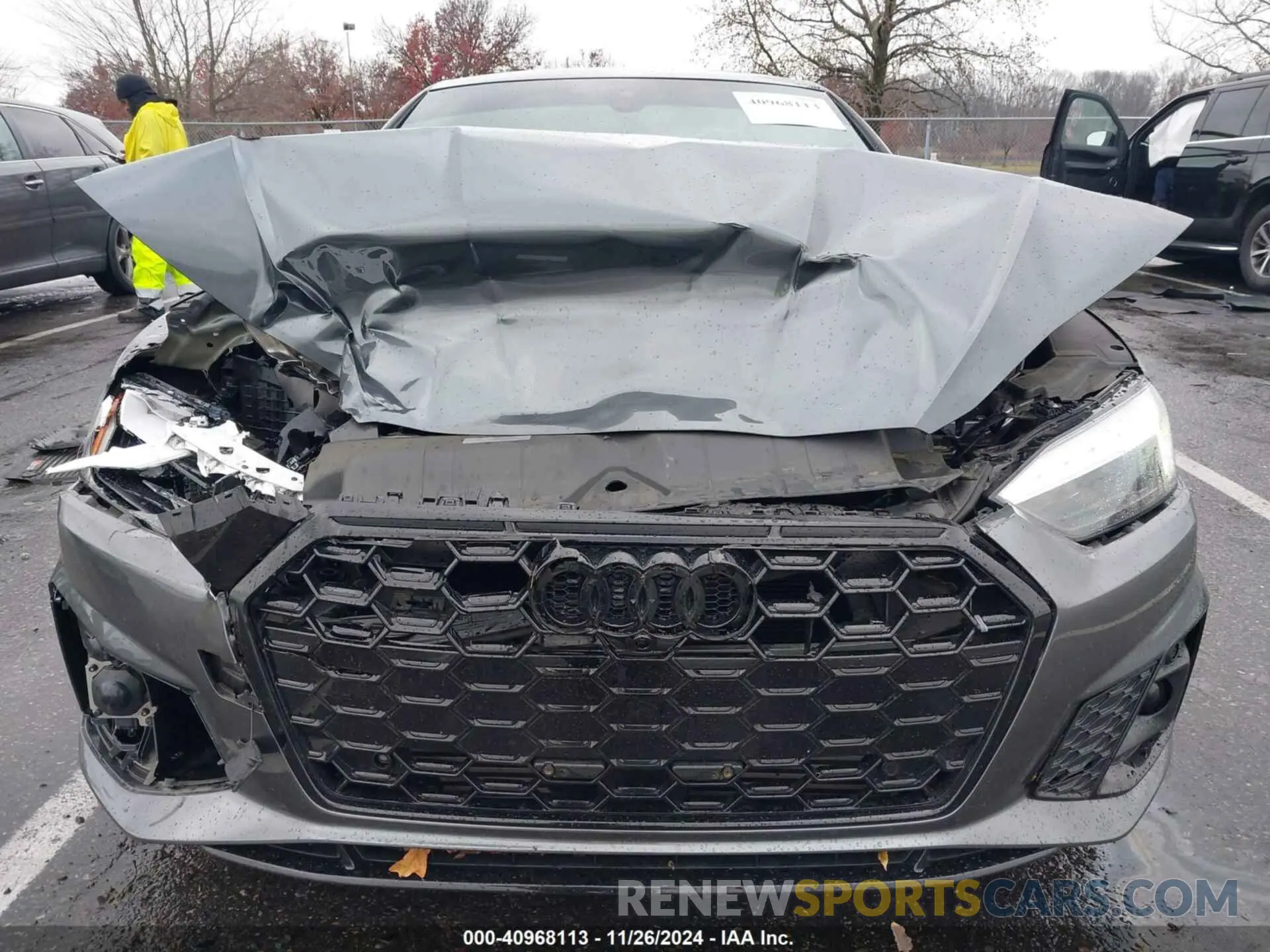 17 fotografías del automóvil dañado WAUP4AF56PA051189 AUDI S5 COUPE 2023