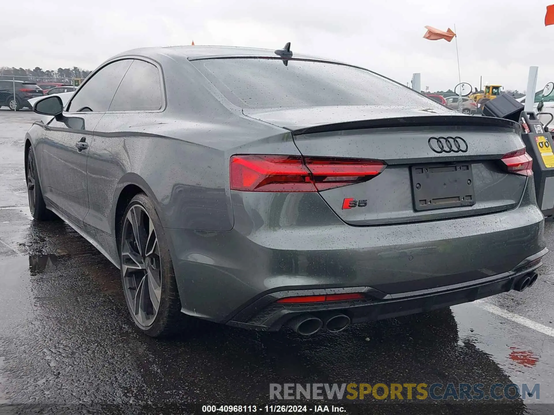 3 fotografías del automóvil dañado WAUP4AF56PA051189 AUDI S5 COUPE 2023