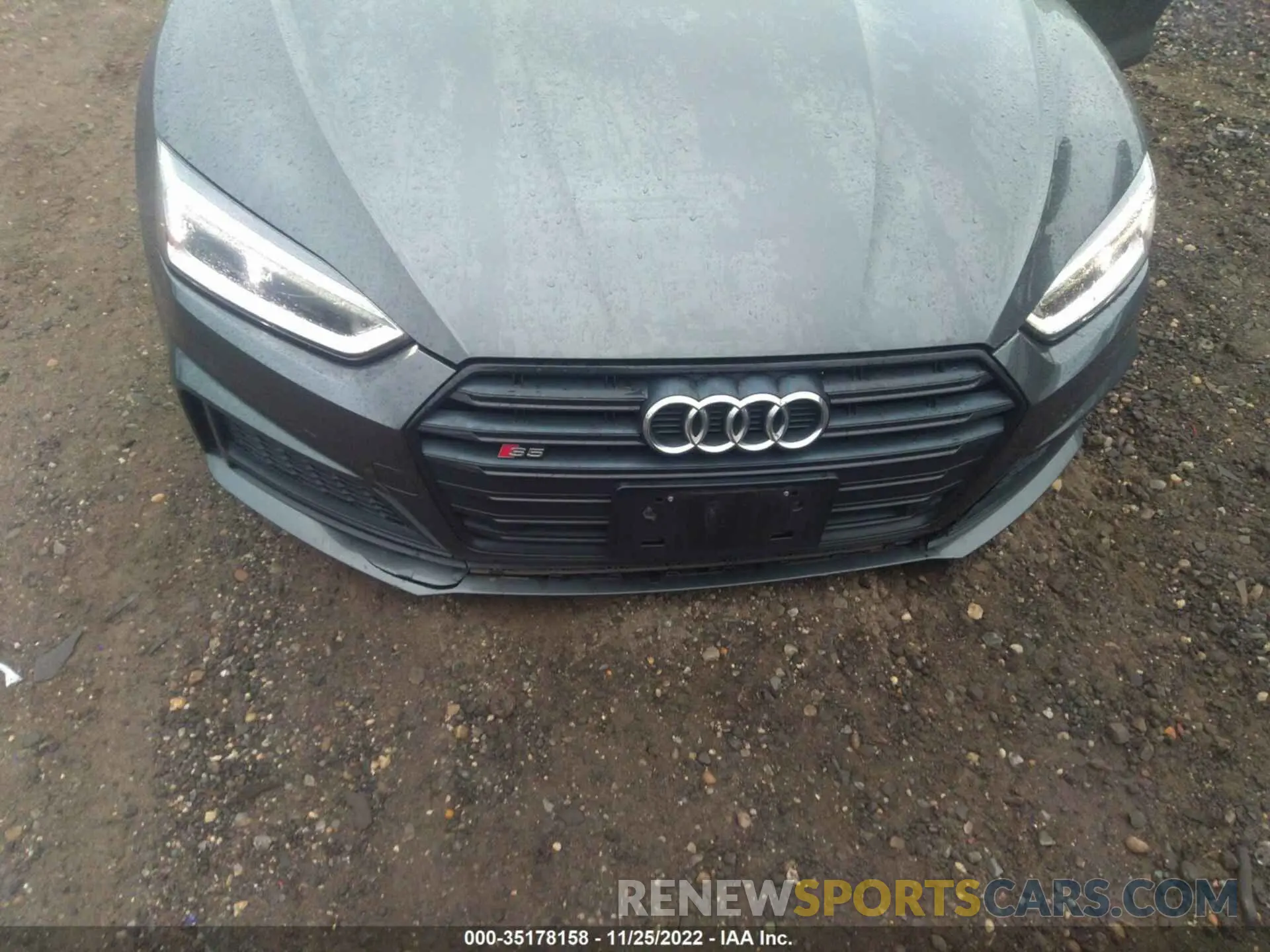 6 fotografías del automóvil dañado WAUB4CF54KA002300 AUDI S5 SPORTBACK 2019