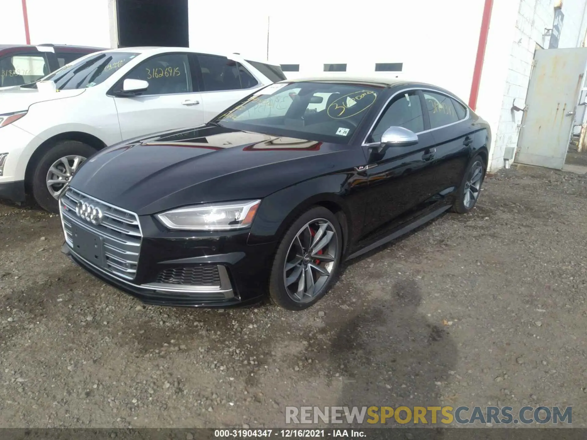 2 fotografías del automóvil dañado WAUB4CF57KA098150 AUDI S5 SPORTBACK 2019