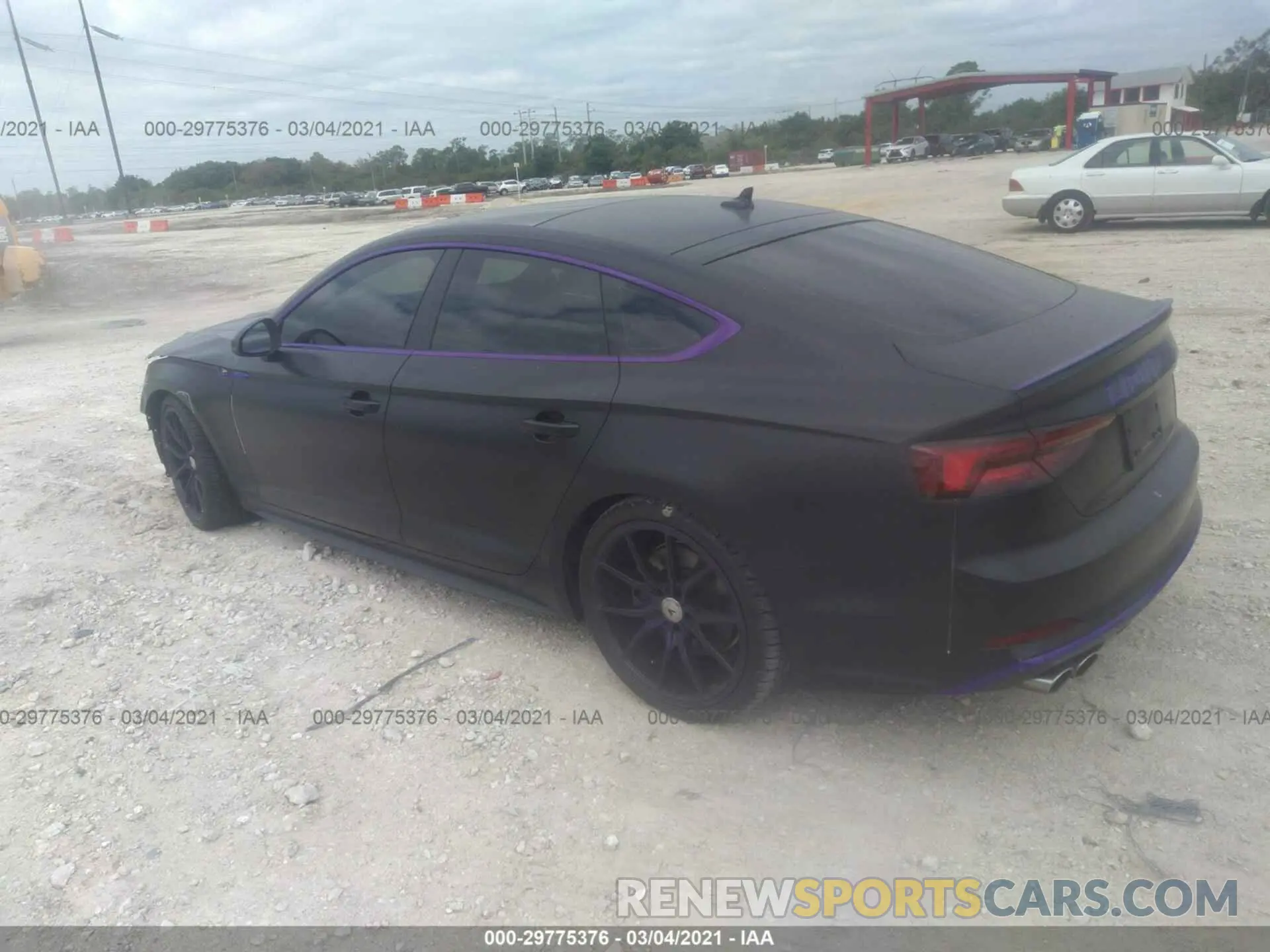 3 fotografías del automóvil dañado WAUC4CF54KA017156 AUDI S5 SPORTBACK 2019