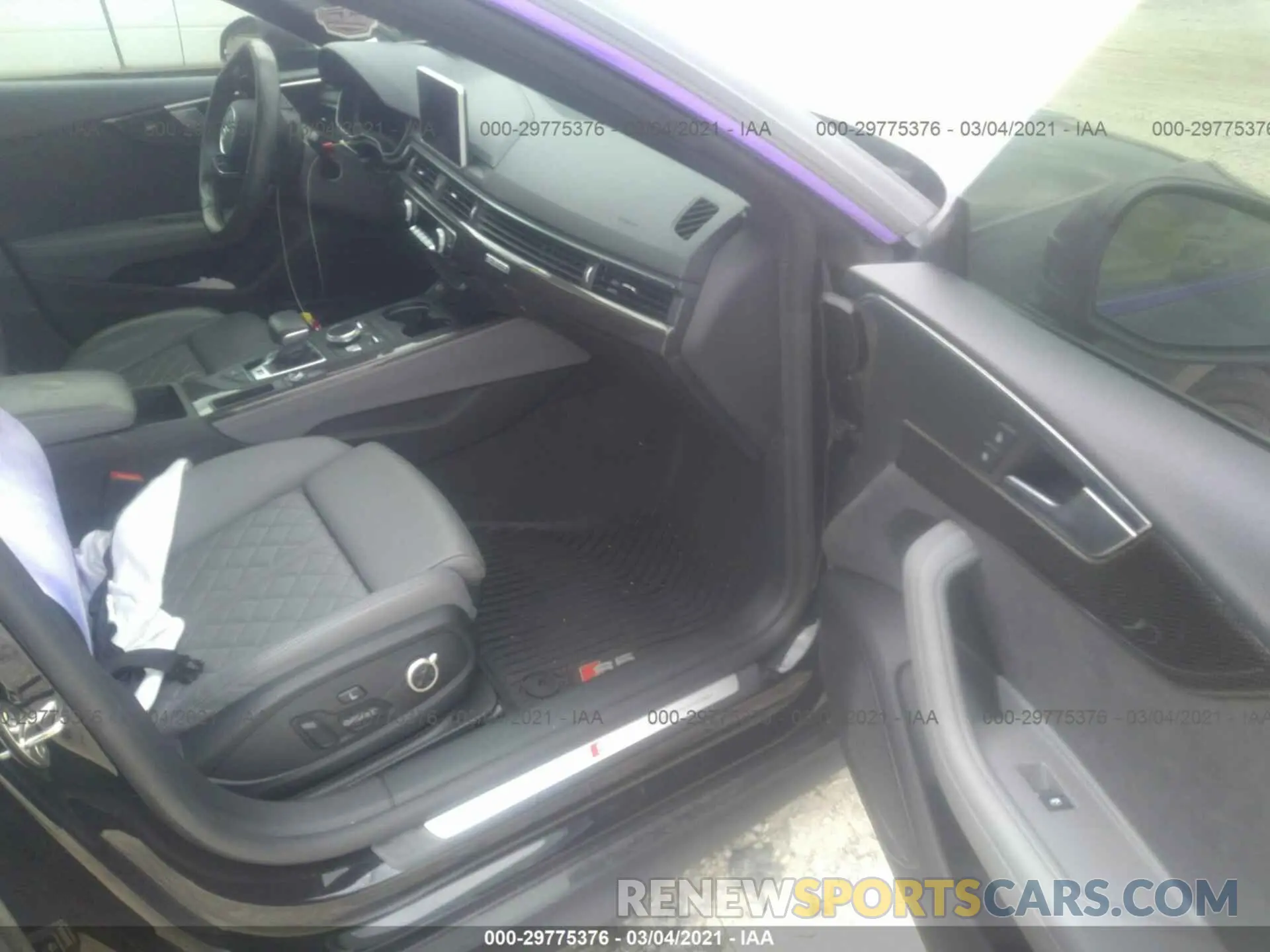 5 fotografías del automóvil dañado WAUC4CF54KA017156 AUDI S5 SPORTBACK 2019