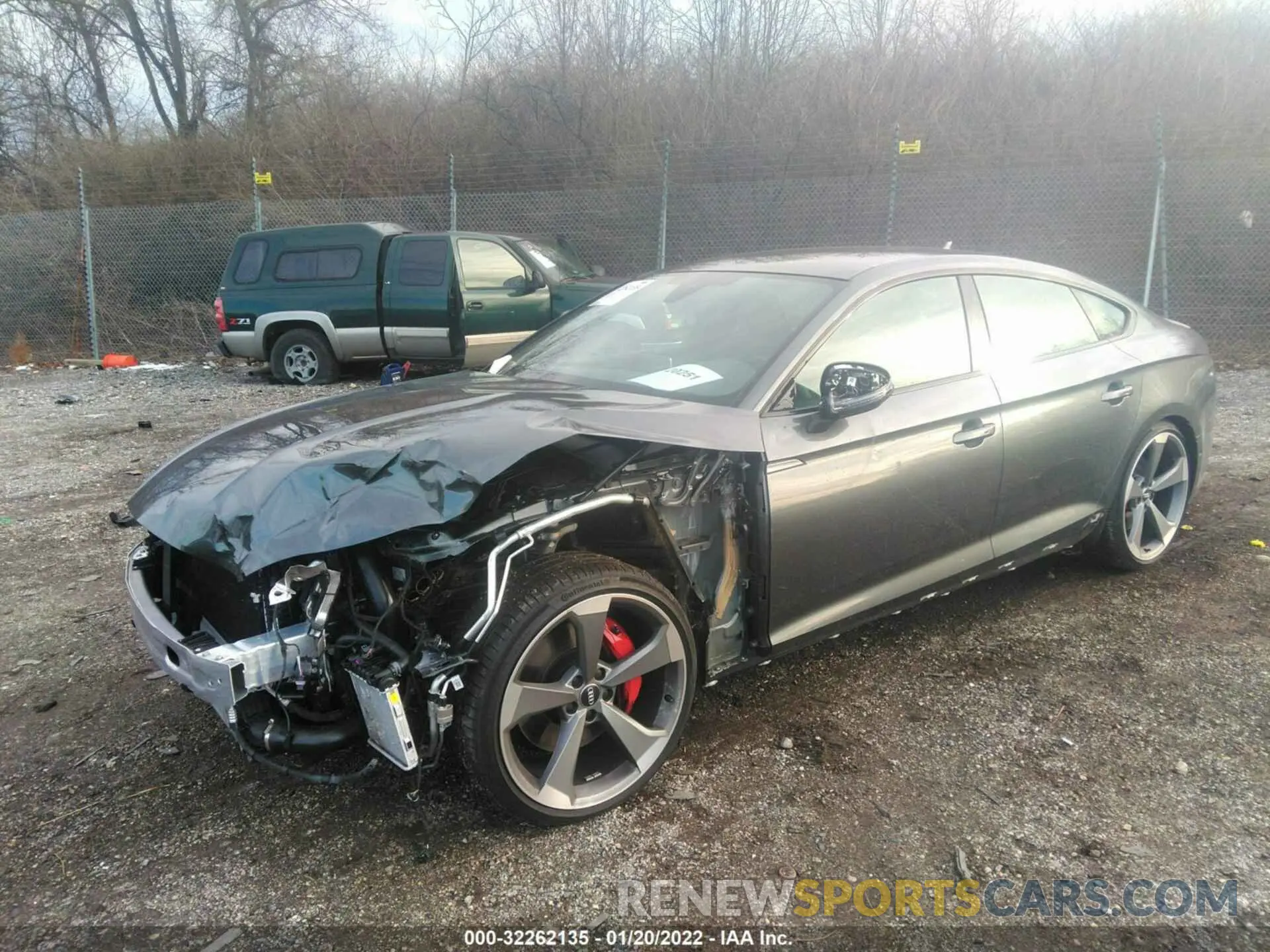 2 fotografías del automóvil dañado WAUC4CF54KA027914 AUDI S5 SPORTBACK 2019