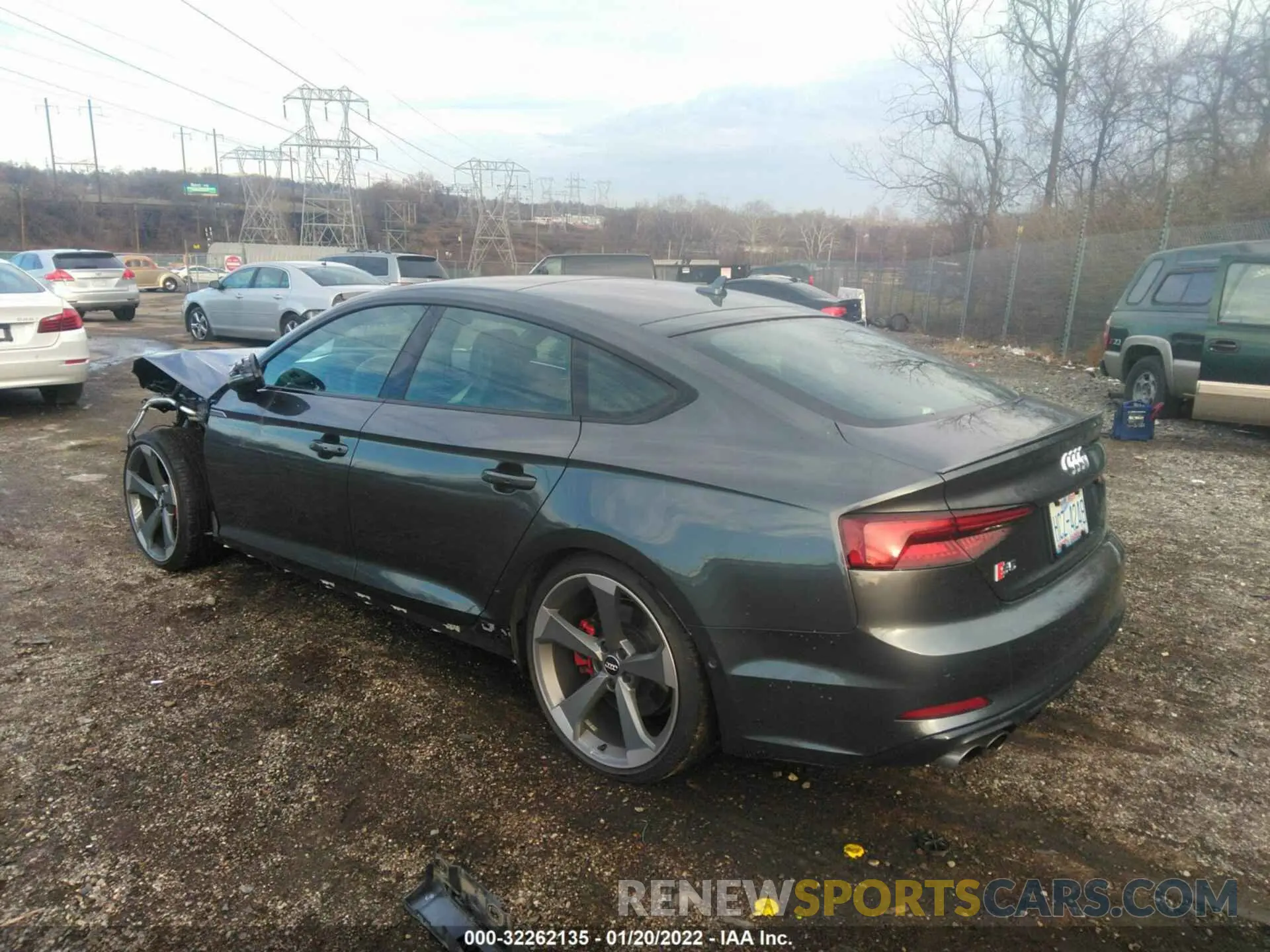 3 fotografías del automóvil dañado WAUC4CF54KA027914 AUDI S5 SPORTBACK 2019