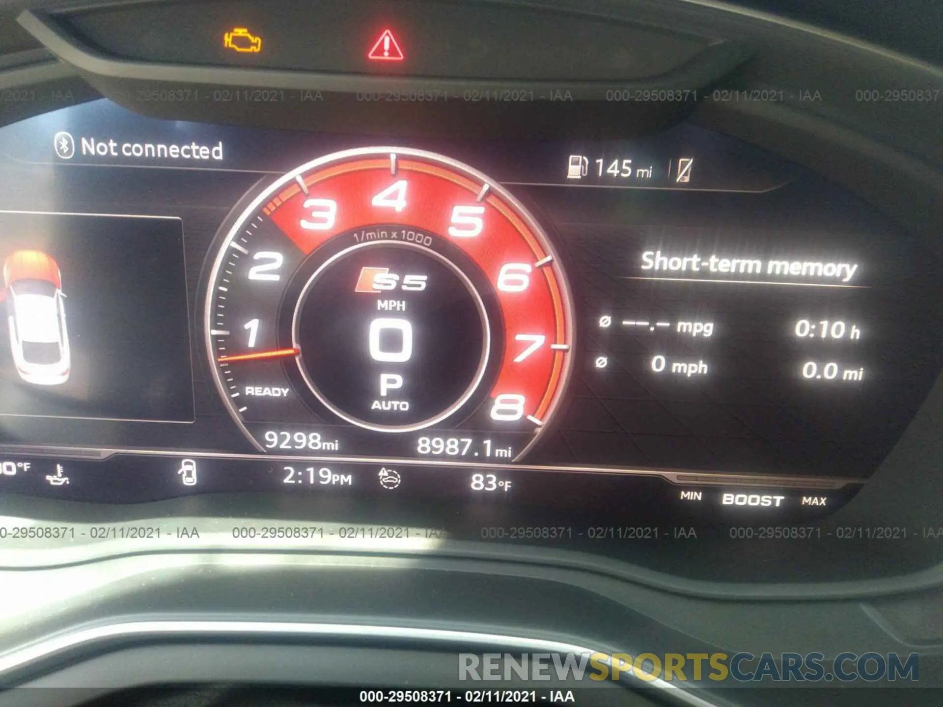 7 fotografías del automóvil dañado WAUC4CF58KA080745 AUDI S5 SPORTBACK 2019