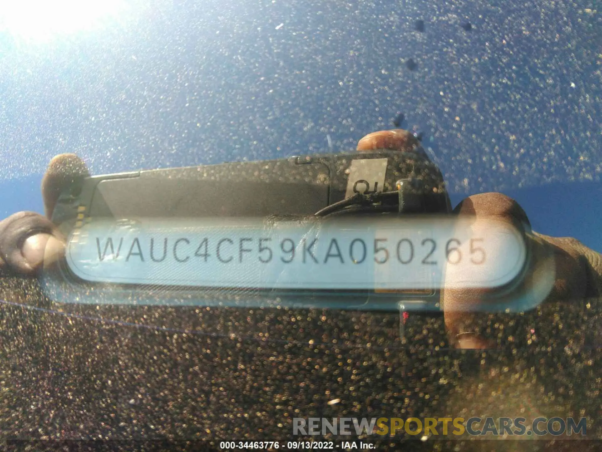 8 fotografías del automóvil dañado WAUC4CF59KA050265 AUDI S5 SPORTBACK 2019
